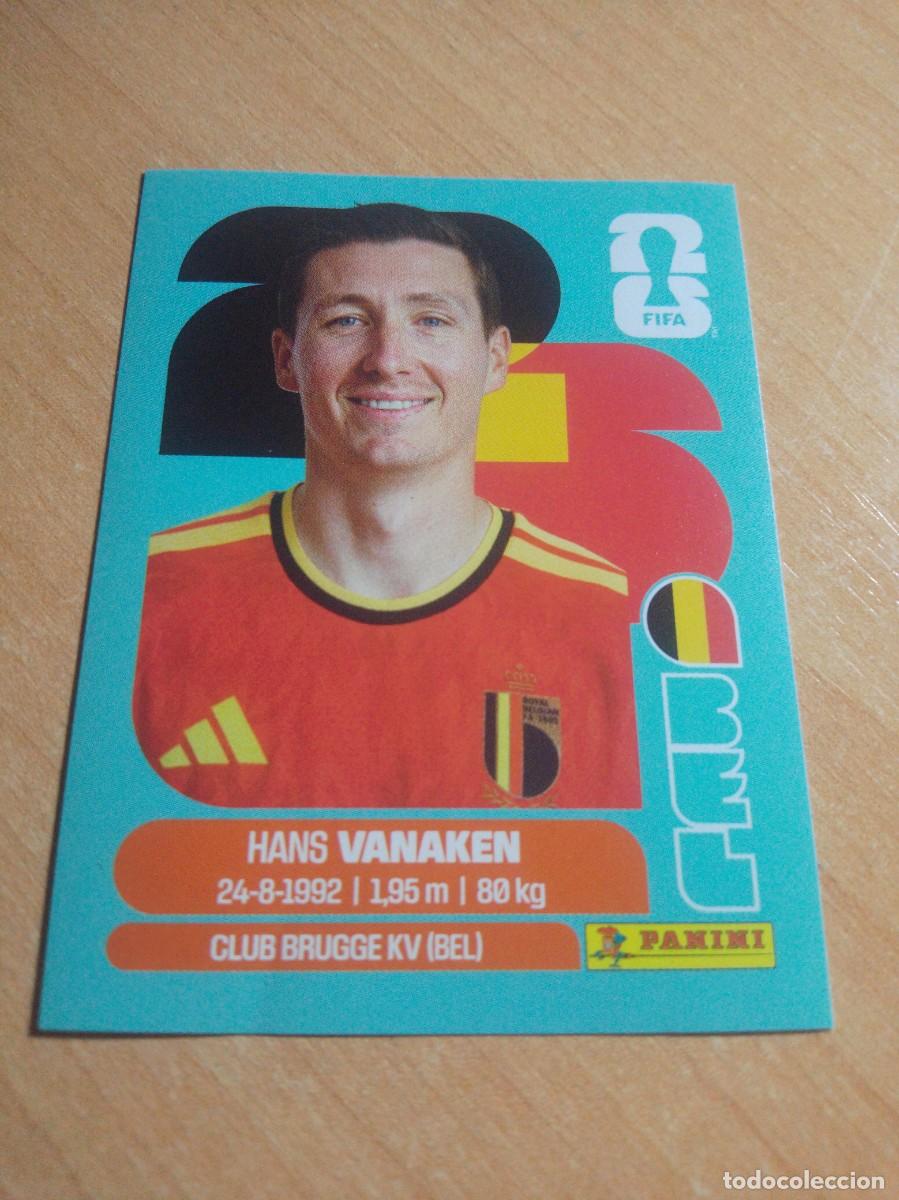 Cromos de Futebol: BEL 14 VAN HANAKEN BELGICA MUNDIAL FIFA WORLD CUP 2026 26 PANINI STICKERS NUEVO