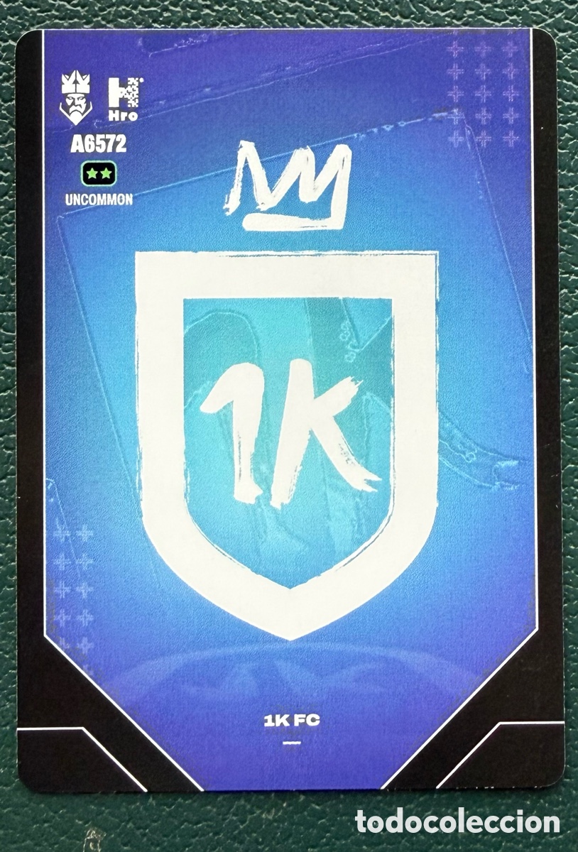 Football Stickers: A6572 ESCUDO 1K FC FICHAS ALBUM KINGS LEAGUE INFOJOBS 2024