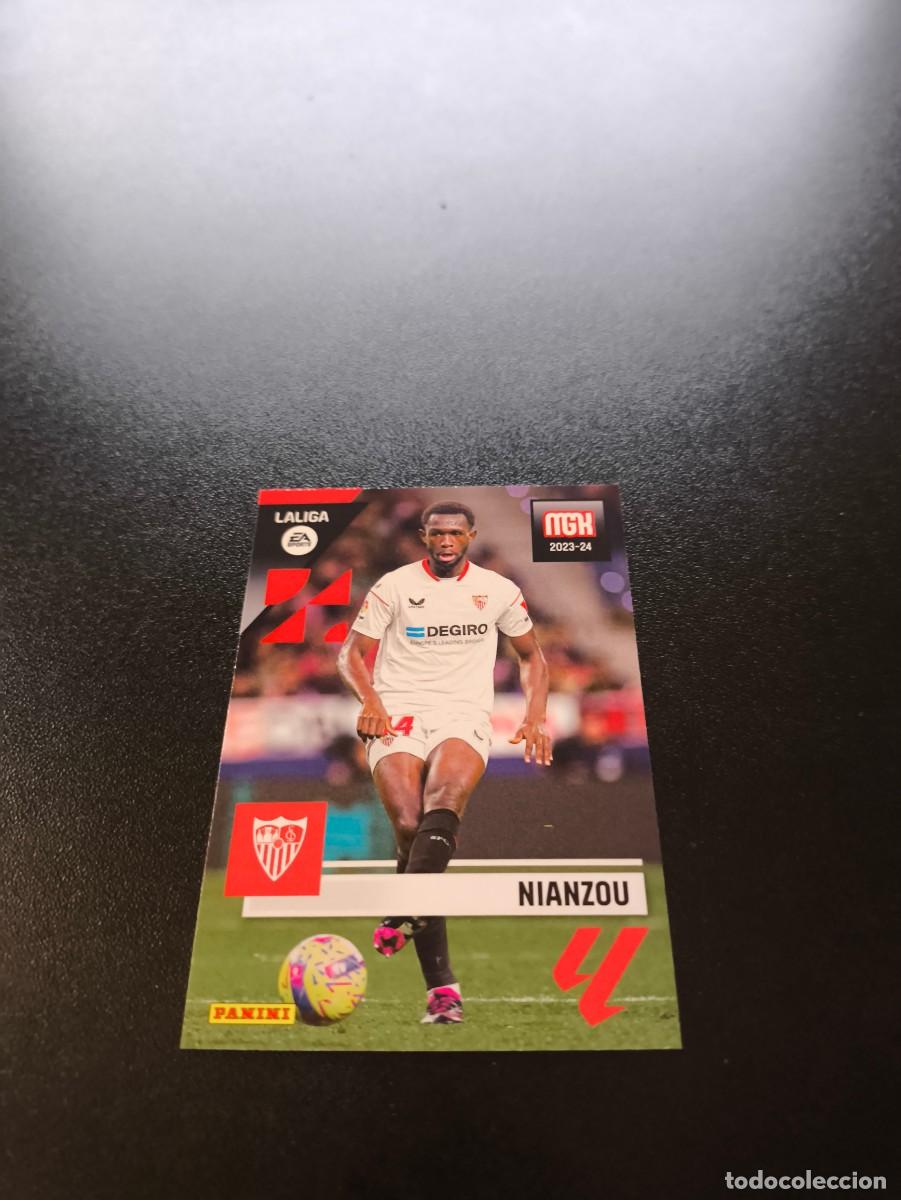 Cromos de f&uacute;tbol: 330 Nianzou SEVILLA PANINI LIGA MEGACRACKS MGK 2023 2024 23 24 NO ESTE
