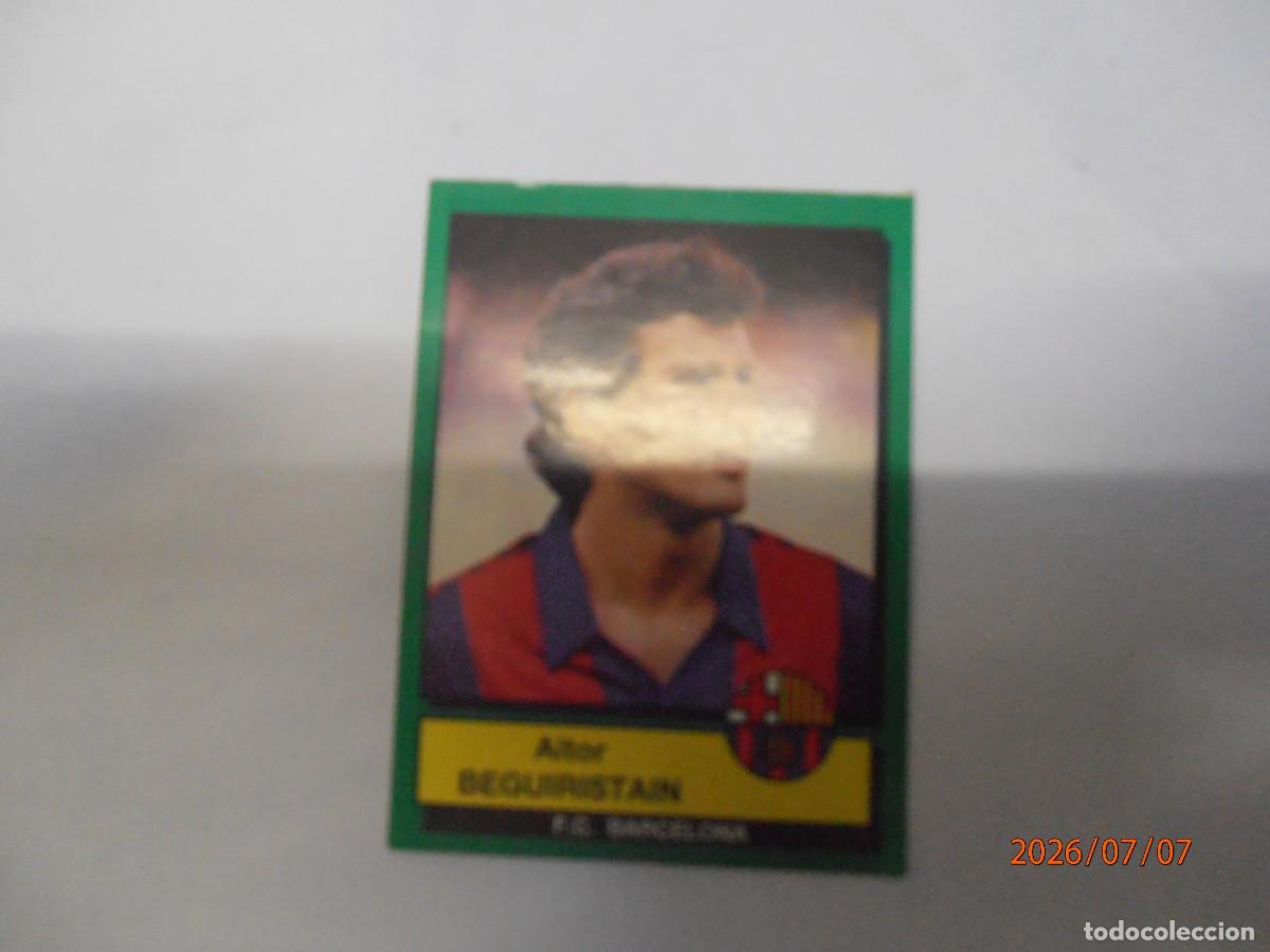Cromos de f&uacute;tbol: Beguiristain - Barcelon - 53- Panini 90