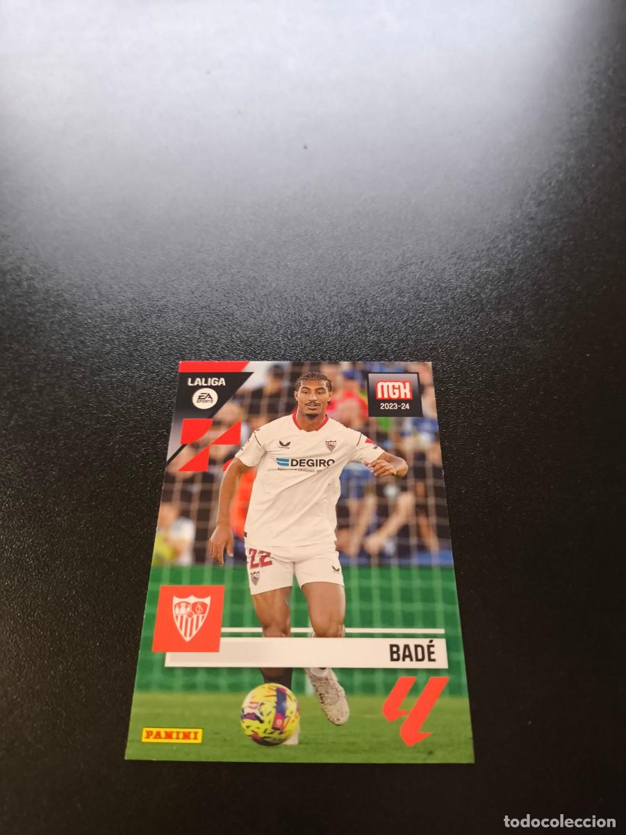Cromos de f&uacute;tbol: 331 Bad&eacute; SEVILLA PANINI LIGA MEGACRACKS MGK 2023 2024 23 24 NO ESTE