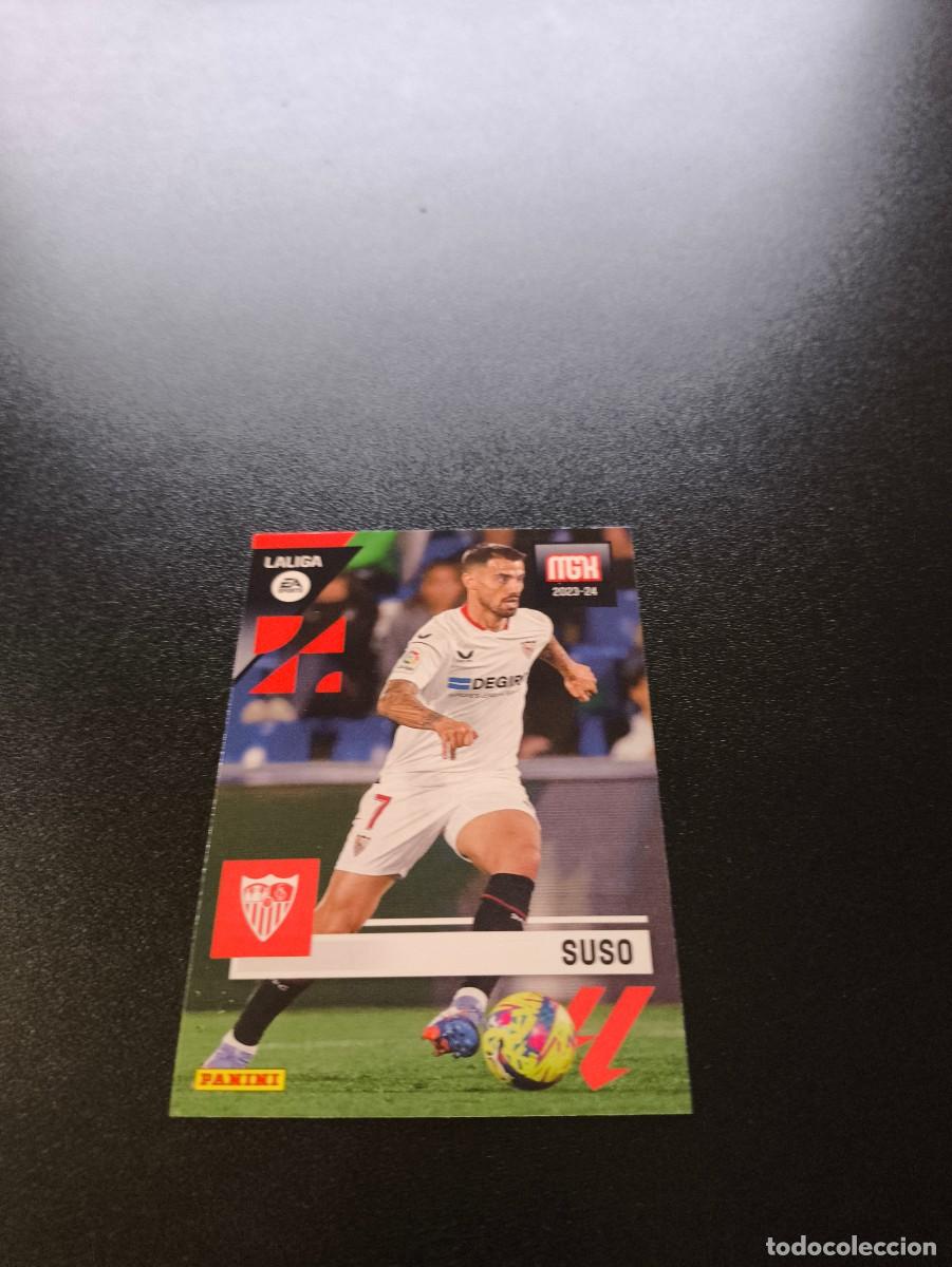 Cromos de f&uacute;tbol: 340 Suso SEVILLA PANINI LIGA MEGACRACKS MGK 2023 2024 23 24 NO ESTE