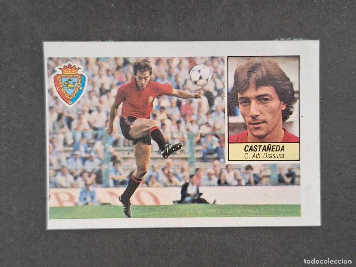 Cromos de f&uacute;tbol: L5 CASTA&Ntilde;EDA C. A. OSASUNA LIGA ESTE 1984 1985 84 85 DESPEGADO RECUPERADO