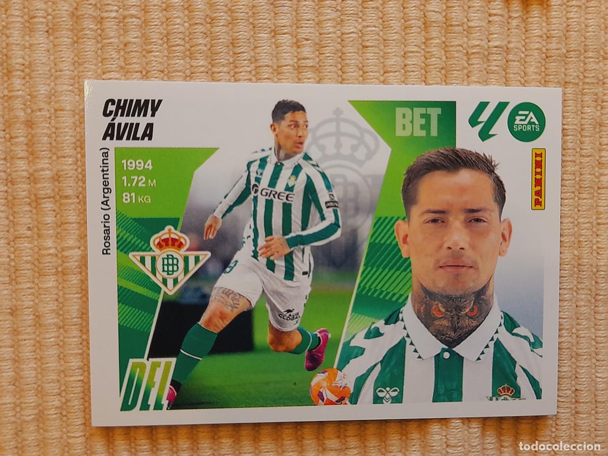 Cromos de f&uacute;tbol: CROMO 19 BIS CHIMY AVILA (COLOCA) REAL BETIS LIGA 25-26 2025 2026 &Aacute;LBUM ESTE