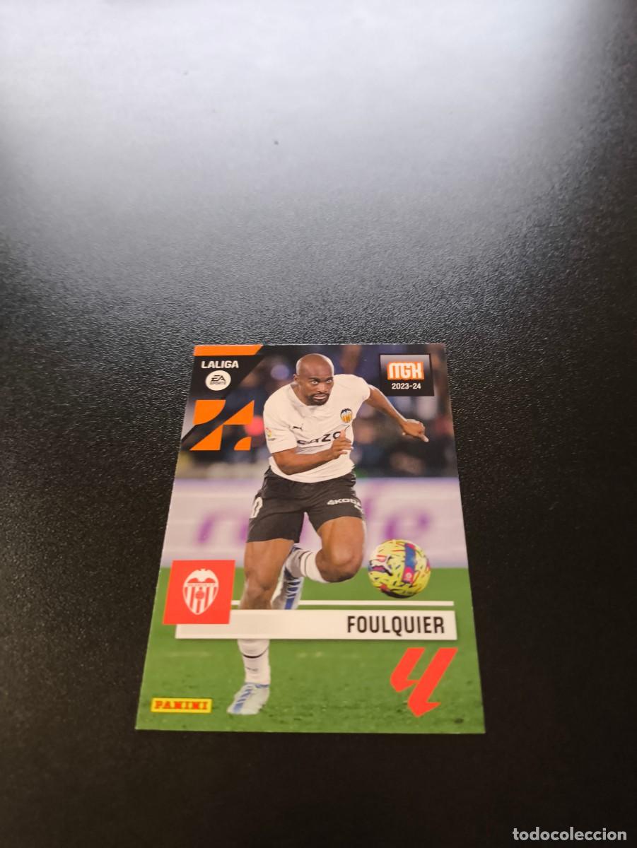 Cromos de f&uacute;tbol: 347 Foulquier VALENCIA PANINI LIGA MEGACRACKS MGK 2023 2024 23 24 NO ESTE