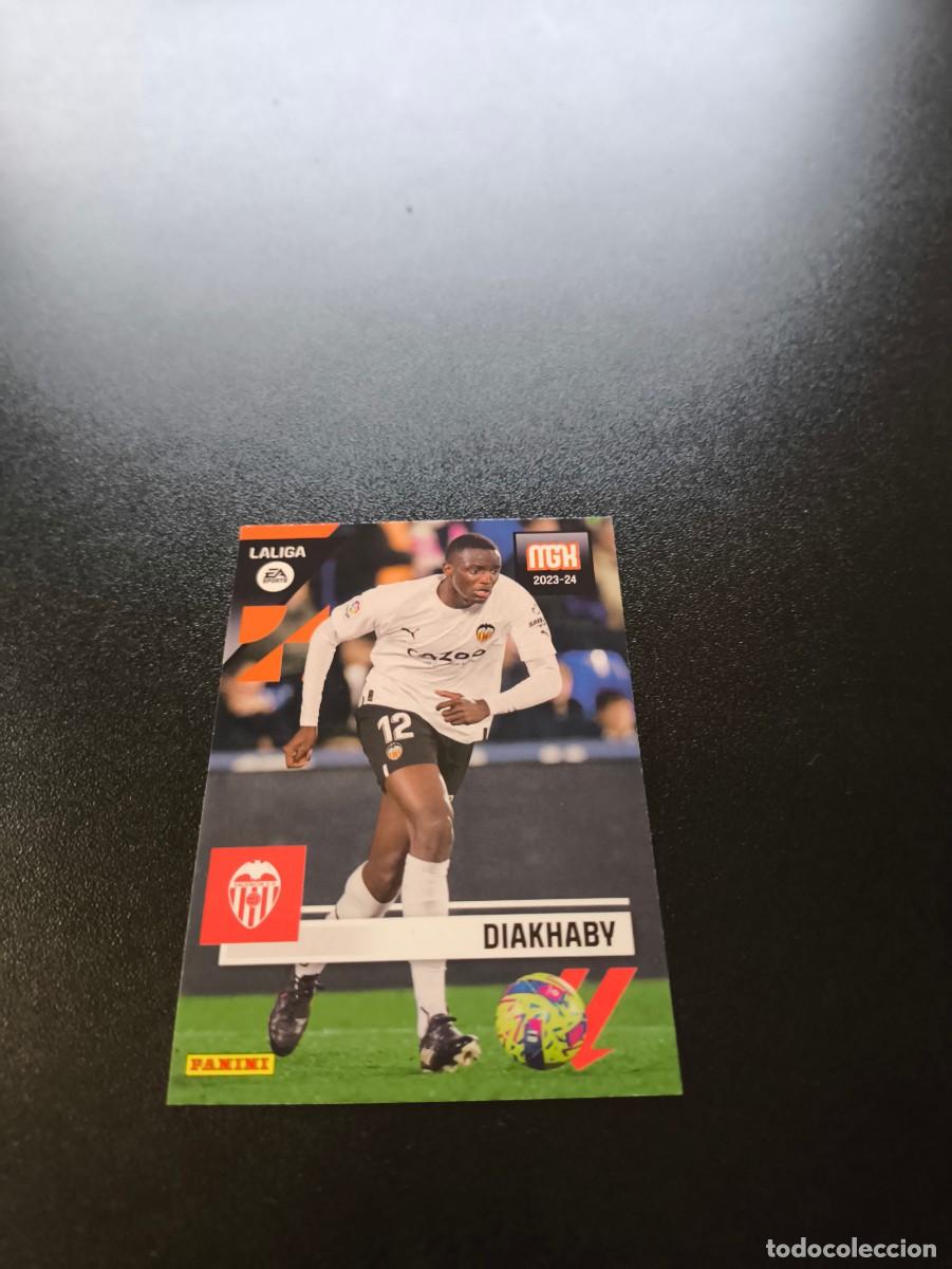 Cromos de f&uacute;tbol: 349 Diakhaby VALENCIA PANINI LIGA MEGACRACKS MGK 2023 2024 23 24 NO ESTE
