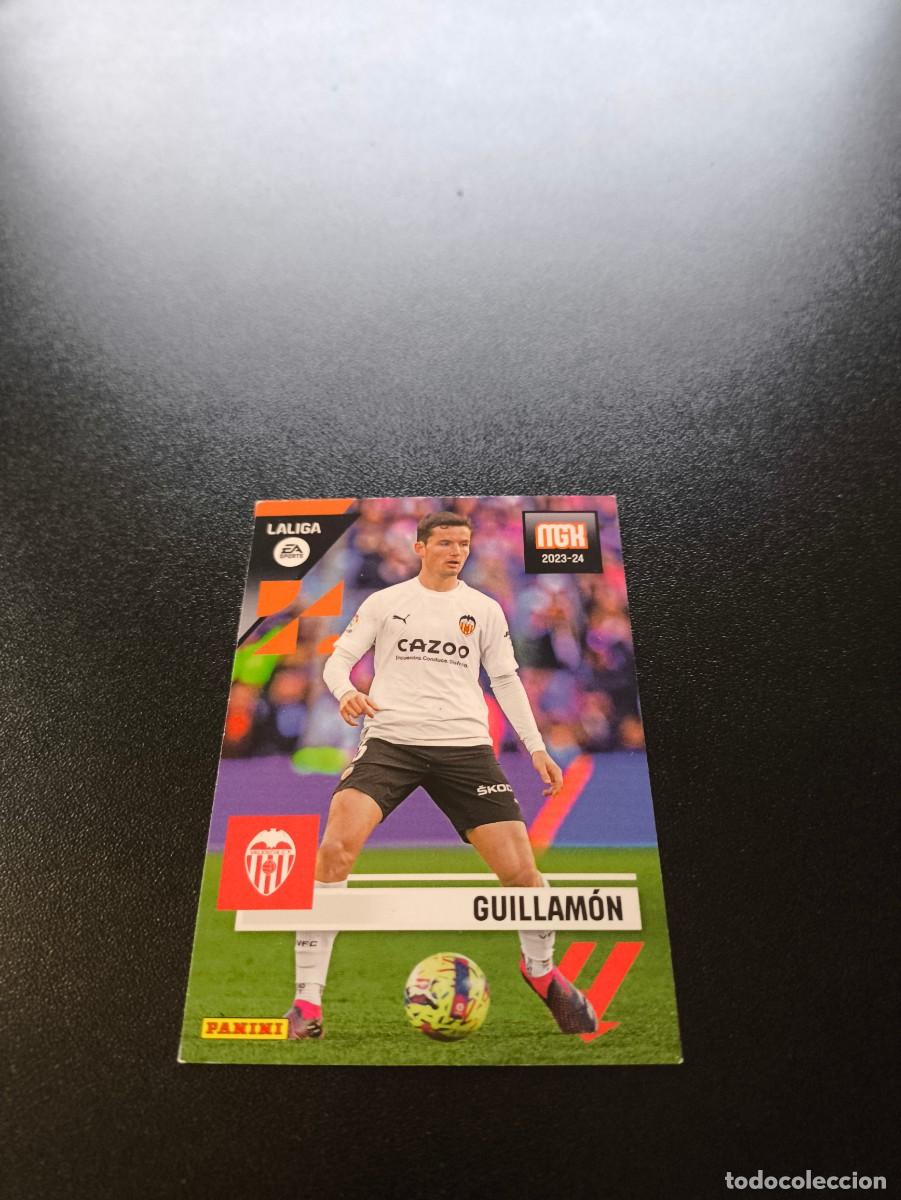 Cromos de f&uacute;tbol: 352 Guillam&oacute;n VALENCIA PANINI LIGA MEGACRACKS MGK 2023 2024 23 24 NO ESTE