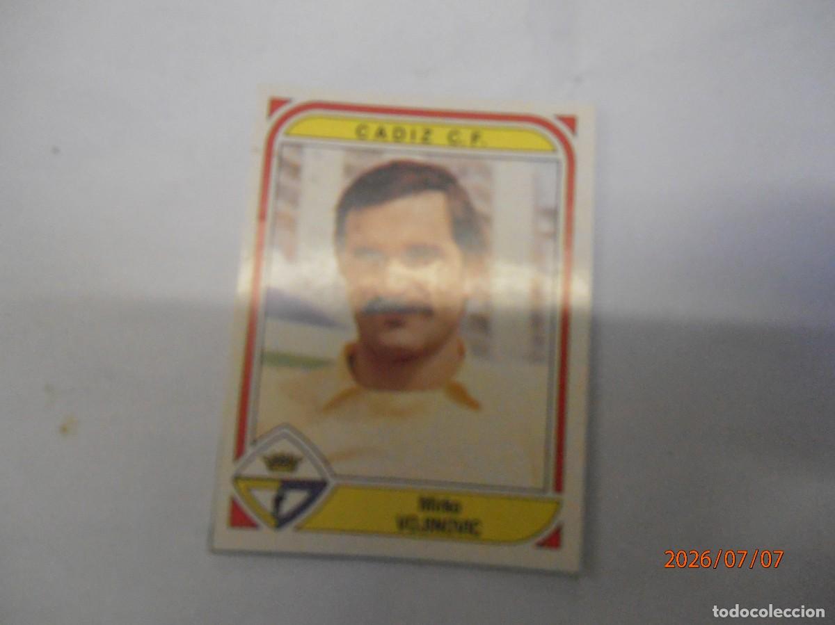 Cromos de f&uacute;tbol: -Vojinovic- C&aacute;diz - Panini 1983/84