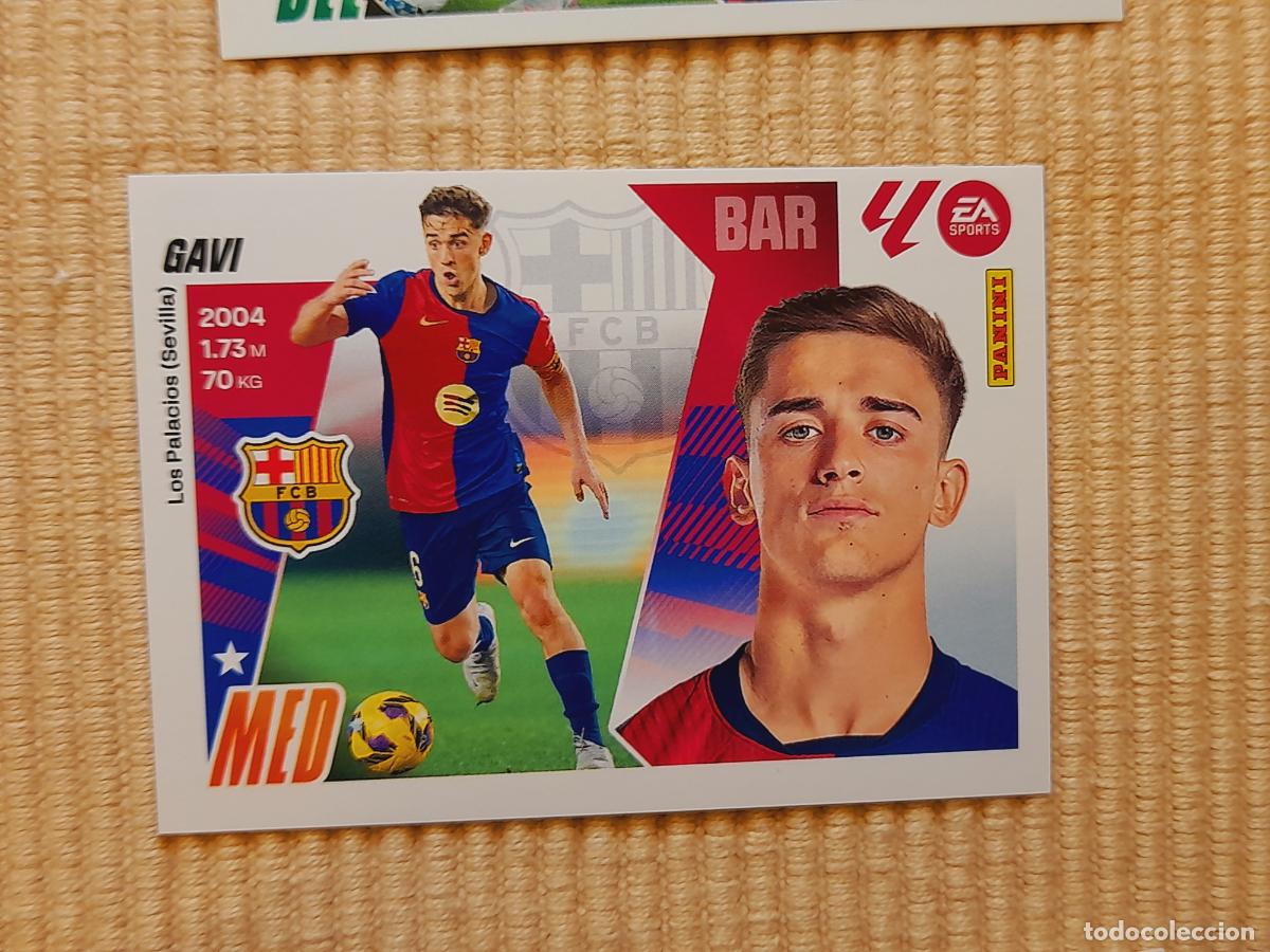 Cromos de f&uacute;tbol: CROMO 14 GAVI (FC BARCELONA) LIGA 25-26 2025 2026 &Aacute;LBUM ESTE
