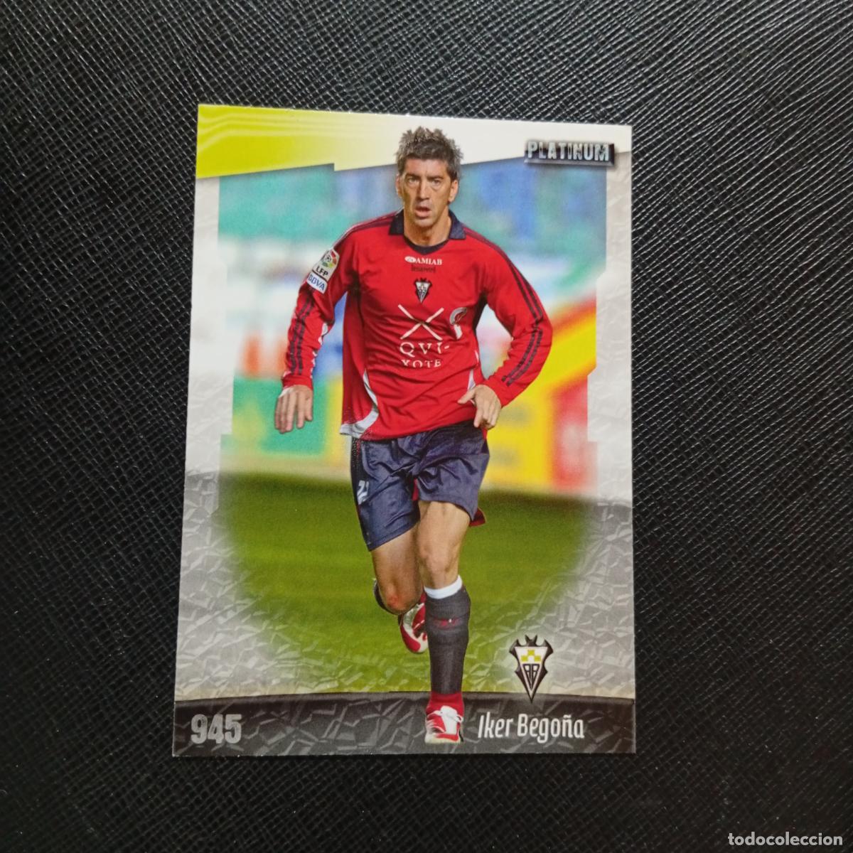 Cromos de f&uacute;tbol: 945 IKER BEGO&Ntilde;A ALBACETE MUNDICROMO QUIZ GAME 2008 2009 FUTBOL 08 09 - A212 PG43