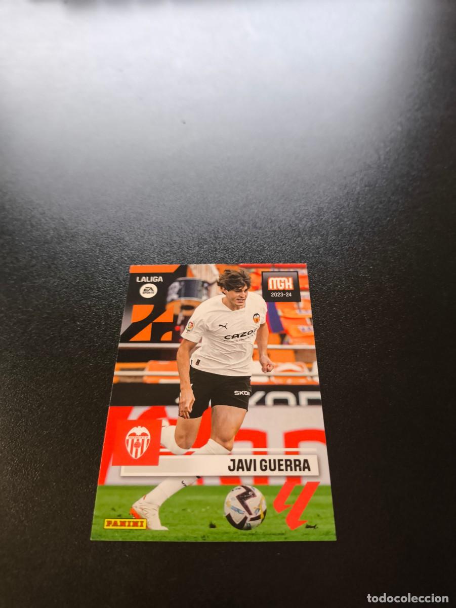 Cromos de f&uacute;tbol: 356 Javi Guerra VALENCIA PANINI LIGA MEGACRACKS MGK 2023 2024 23 24 NO ESTE