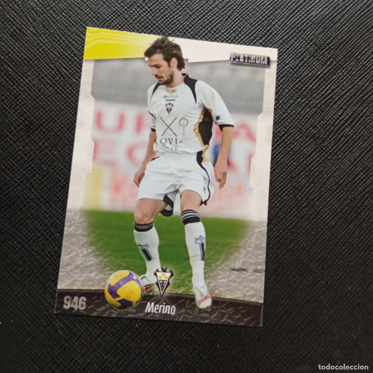 Cromos de f&uacute;tbol: 946 MERINO ALBACETE MUNDICROMO QUIZ GAME 2008 2009 FUTBOL 08 09 - A212 PG43