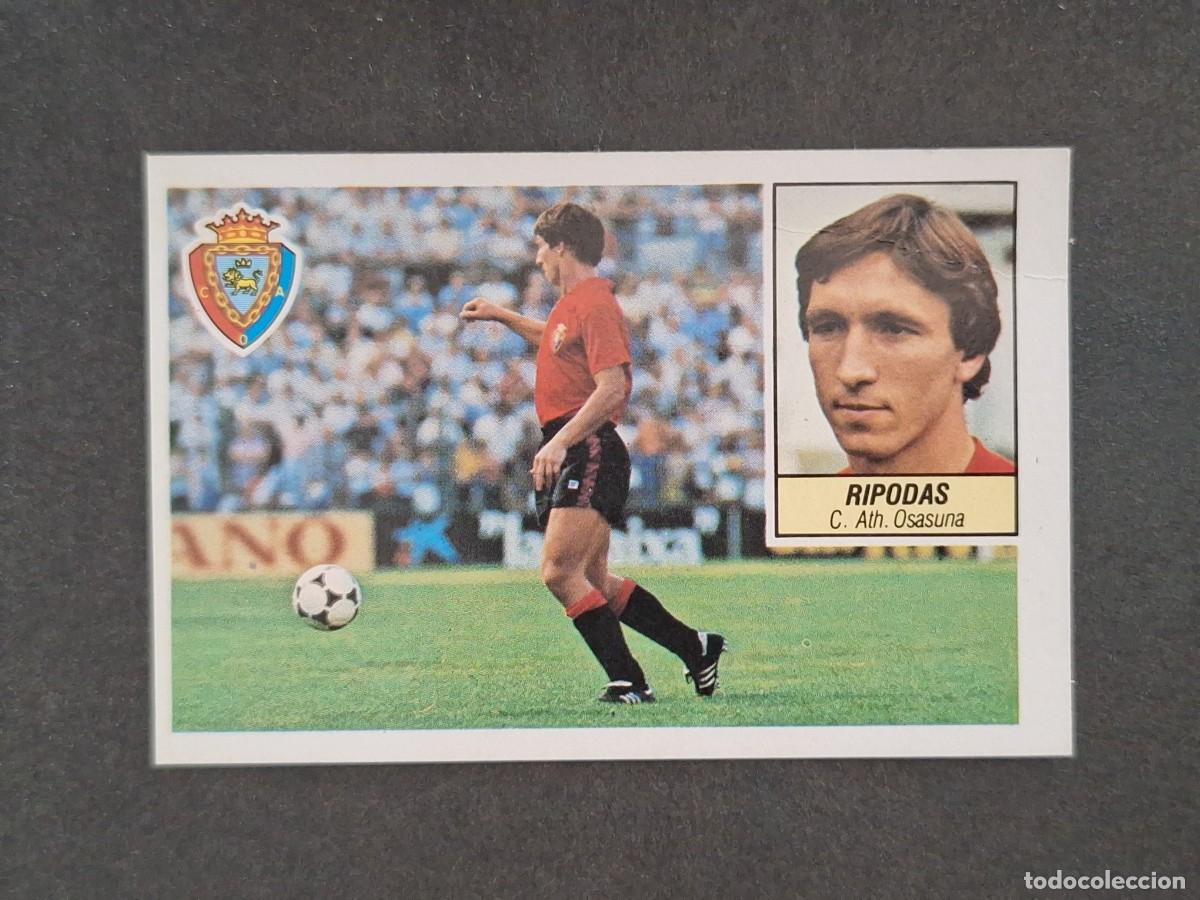 Cromos de f&uacute;tbol: L5 RIPODAS C. A. OSASUNA LIGA ESTE 1984 1985 84 85 DESPEGADO RECUPERADO