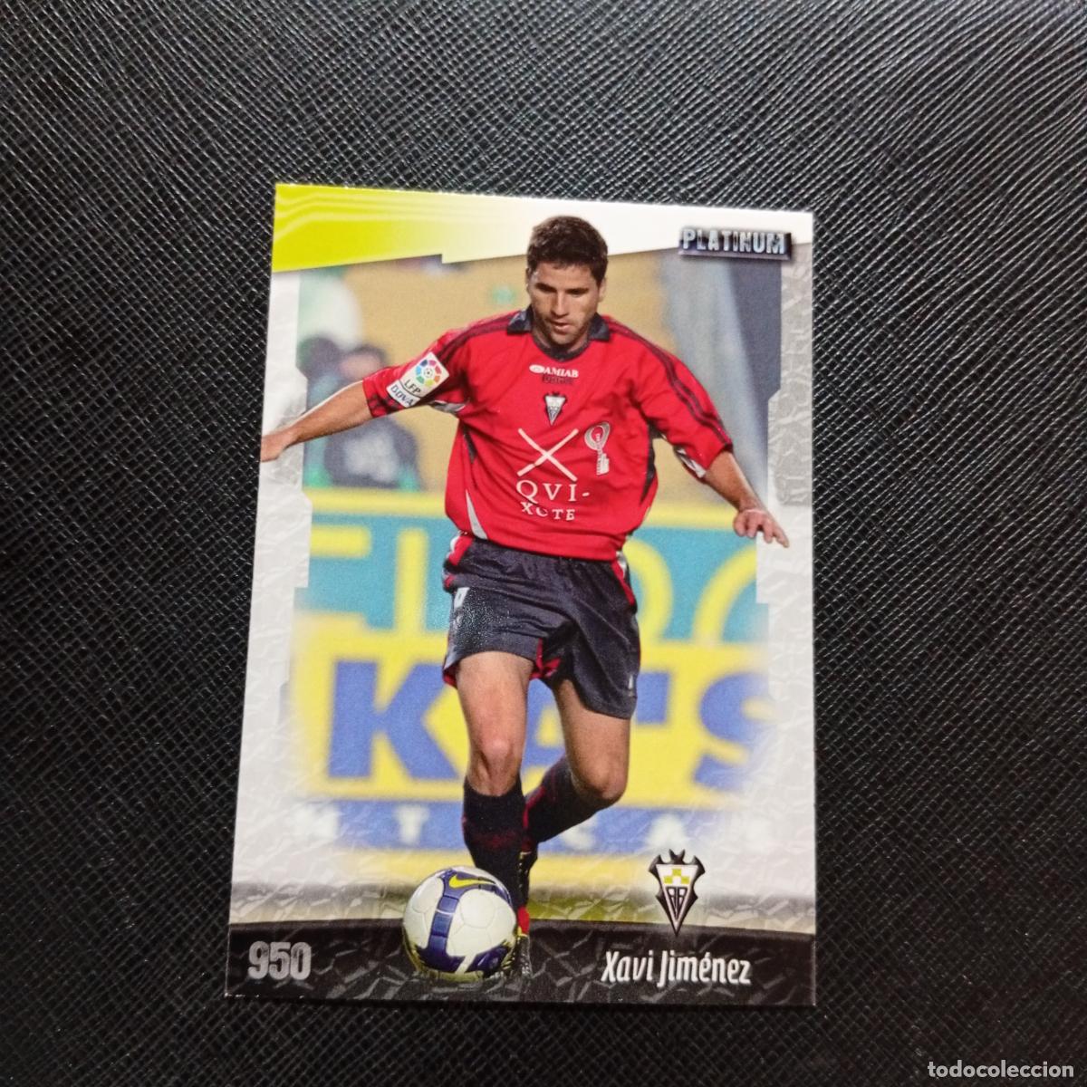 Cromos de f&uacute;tbol: 950 XAVI JIMENEZ ALBACETE MUNDICROMO QUIZ GAME 2008 2009 FUTBOL 08 09 - A212 PG43