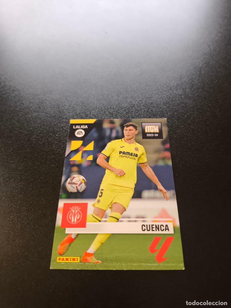 Cromos de f&uacute;tbol: 367 Cuenca VILLARREAL PANINI LIGA MEGACRACKS MGK 2023 2024 23 24 NO ESTE