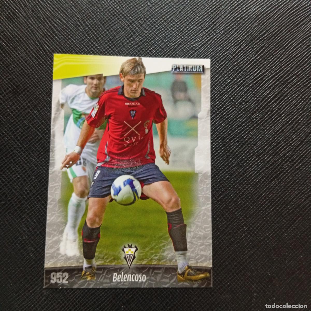 Cromos de f&uacute;tbol: 952 BELENCOSO ALBACETE MUNDICROMO QUIZ GAME 2008 2009 FUTBOL 08 09 - A212 PG44