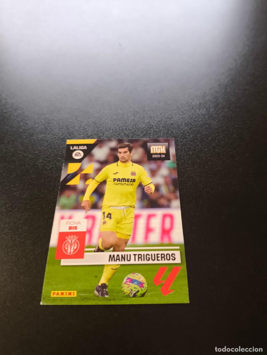 Cromos de f&uacute;tbol: 369 BIS Manu Trigueros VILLARREAL PANINI LIGA MEGACRACKS MGK 2023 2024 23 24 NO ESTE