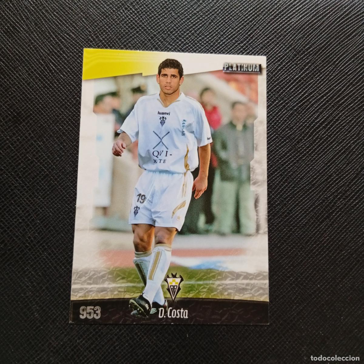 Cromos de f&uacute;tbol: 953 DIEGO COSTA ALBACETE MUNDICROMO QUIZ GAME 2008 2009 FUTBOL 08 09 - A212 PG44