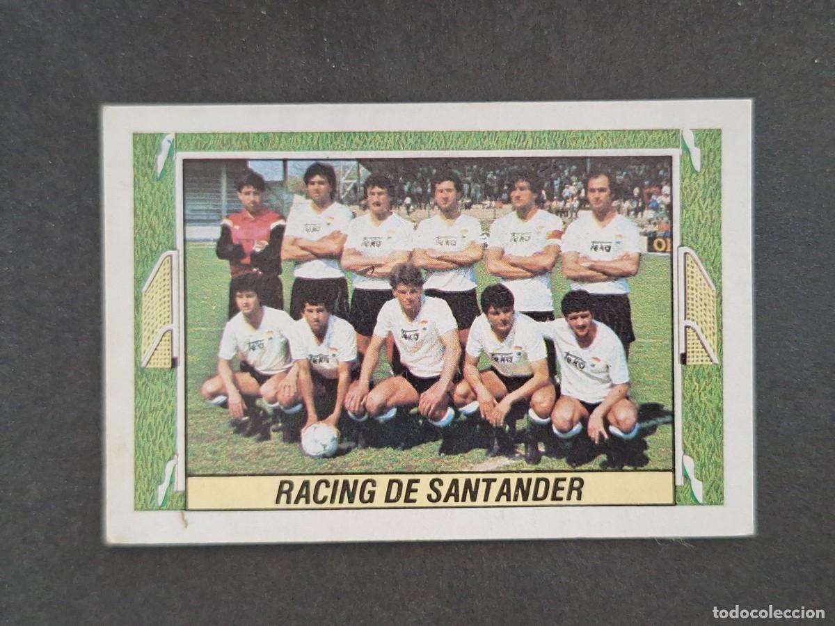 Cromos de f&uacute;tbol: L5 EQUIPO RACING DE SANTANDER LIGA ESTE 1984 1985 84 85 DESPEGADO RECUPERADO