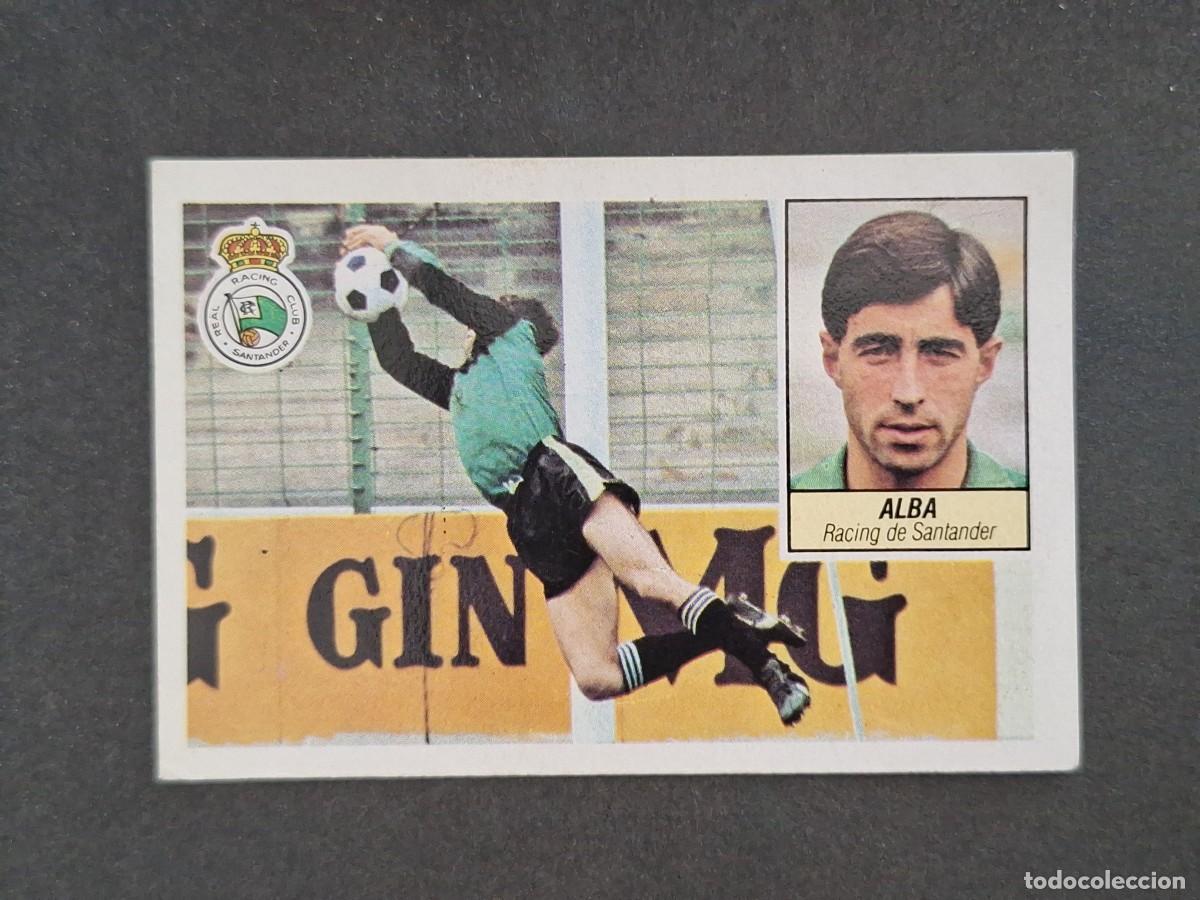 Cromos de f&uacute;tbol: L5 ALBA RACING DE SANTANDER LIGA ESTE 1984 1985 84 85 DESPEGADO RECUPERADO