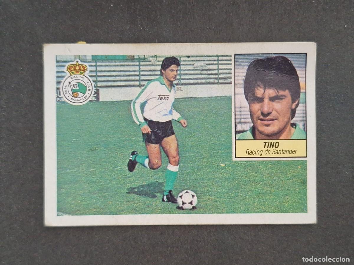 Cromos de f&uacute;tbol: L5 TINO RACING DE SANTANDER LIGA ESTE 1984 1985 84 85 DESPEGADO RECUPERADO