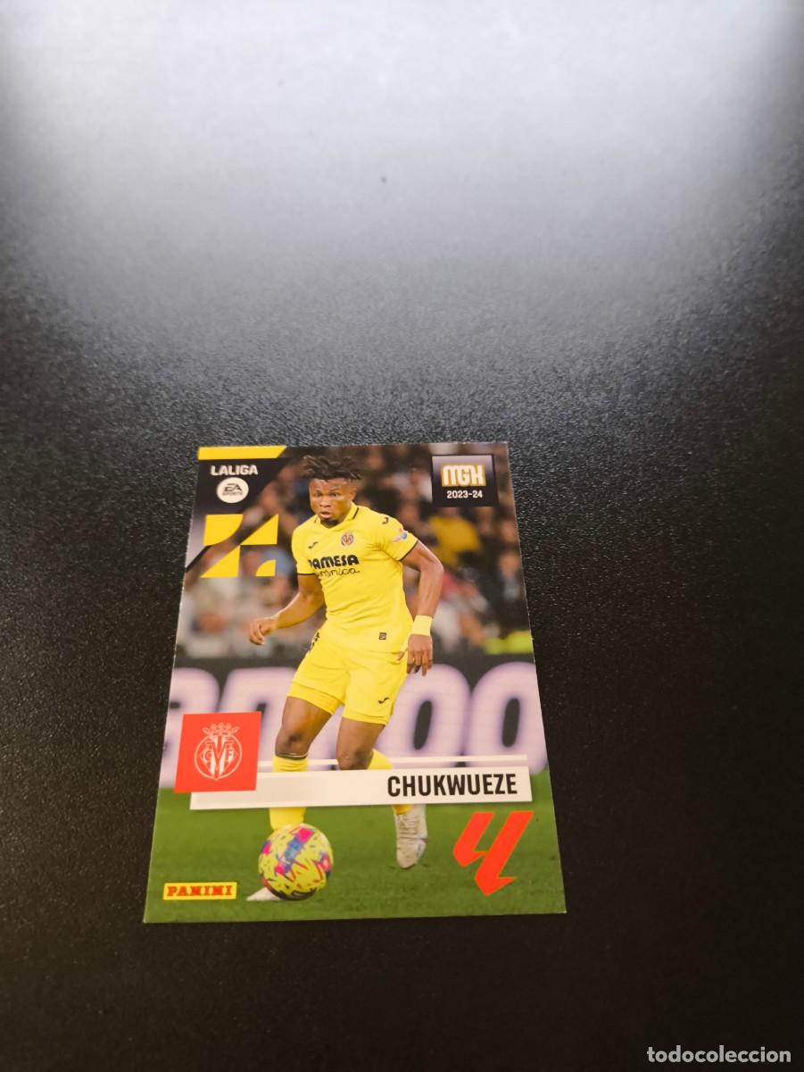 Cromos de f&uacute;tbol: 378 Chukwueze VILLARREAL PANINI LIGA MEGACRACKS MGK 2023 2024 23 24 NO ESTE