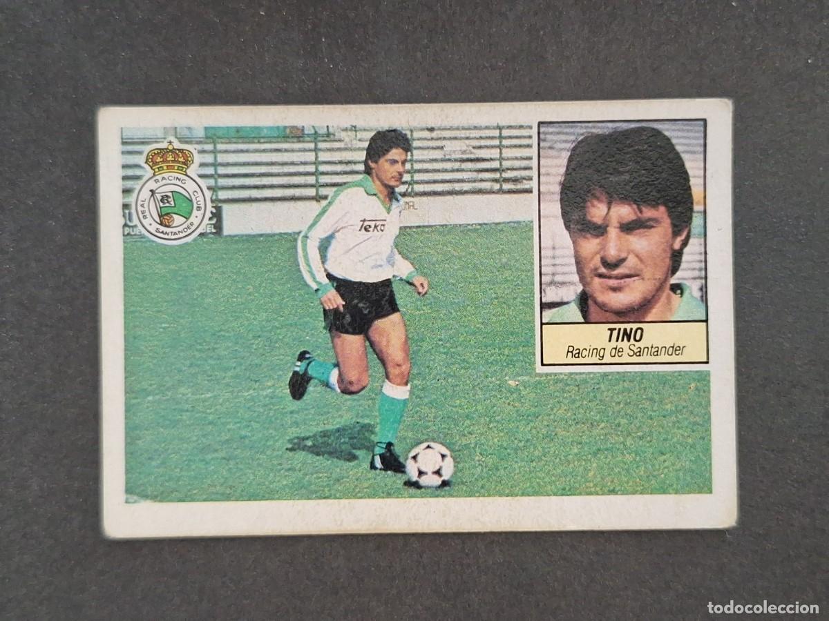 Cromos de f&uacute;tbol: L5 TINO RACING DE SANTANDER LIGA ESTE 1984 1985 84 85 DESPEGADO RECUPERADO