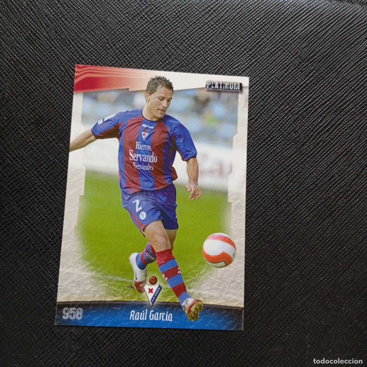 Cromos de f&uacute;tbol: 958 RAUL GARCIA EIBAR MUNDICROMO QUIZ GAME 2008 2009 FUTBOL 08 09 - A212 PG44