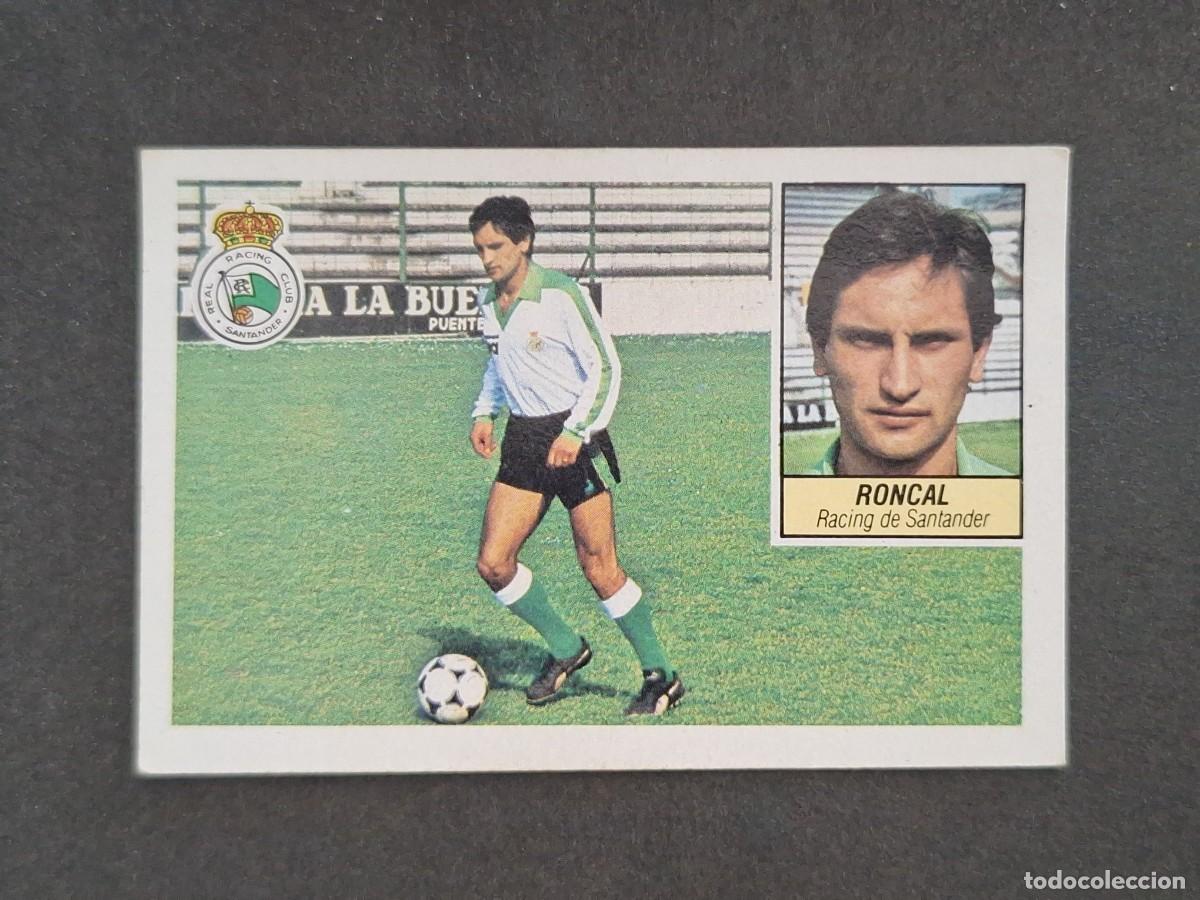 Cromos de f&uacute;tbol: L5 RONCAL RACING DE SANTANDER LIGA ESTE 1984 1985 84 85 DESPEGADO RECUPERADO