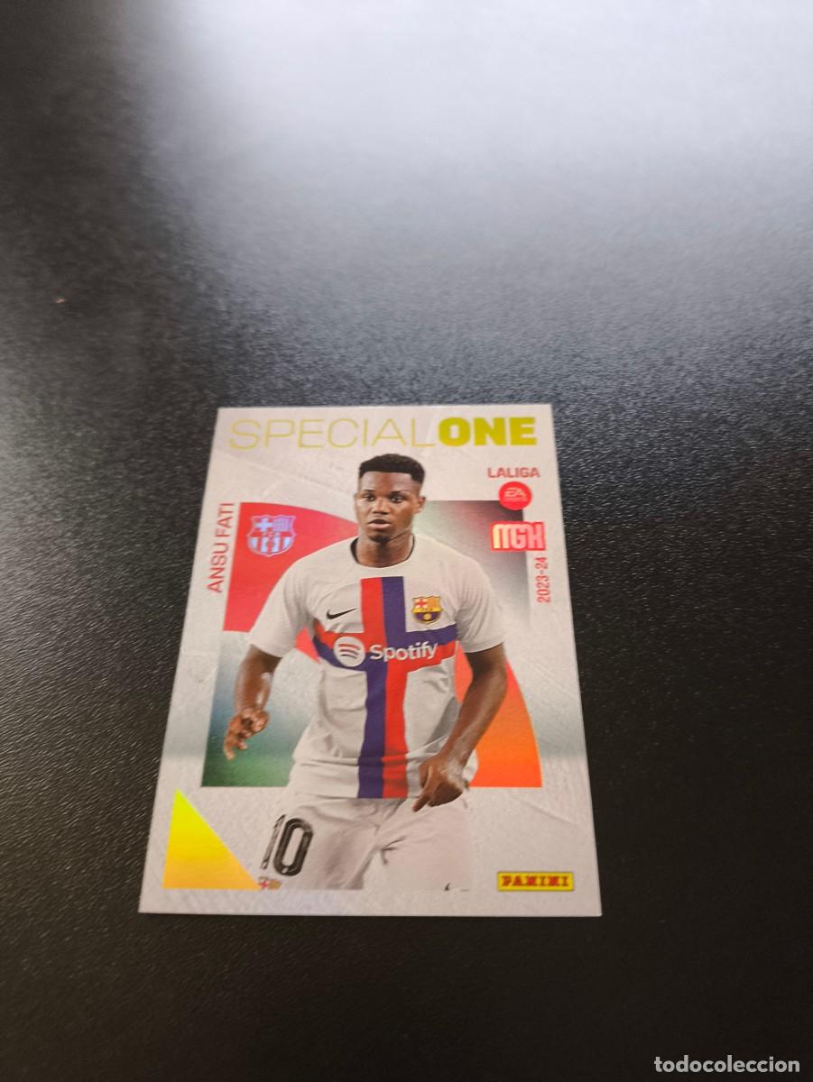 Cromos de f&uacute;tbol: 381 Ansu Fati BARCELONA SPECIAL ONE PANINI LIGA MEGACRACKS MGK 2023 2024 23 24 NO ESTE
