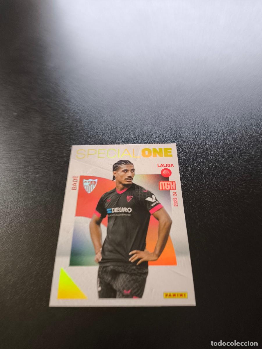 Cromos de f&uacute;tbol: 384 Bad&eacute; SEVILLA SPECIAL ONE PANINI LIGA MEGACRACKS MGK 2023 2024 23 24 NO ESTE