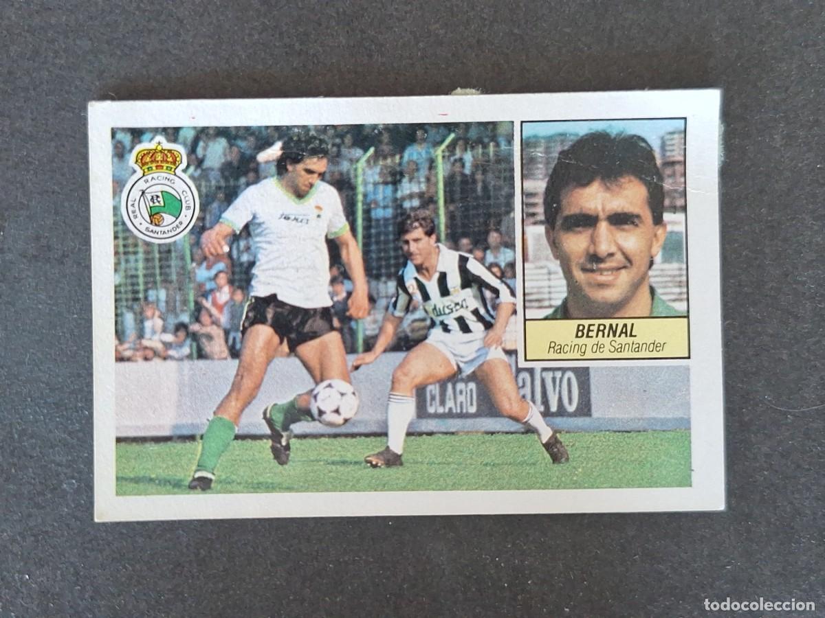 Cromos de f&uacute;tbol: L5 BERNAL RACING DE SANTANDER LIGA ESTE 1984 1985 84 85 DESPEGADO RECUPERADO