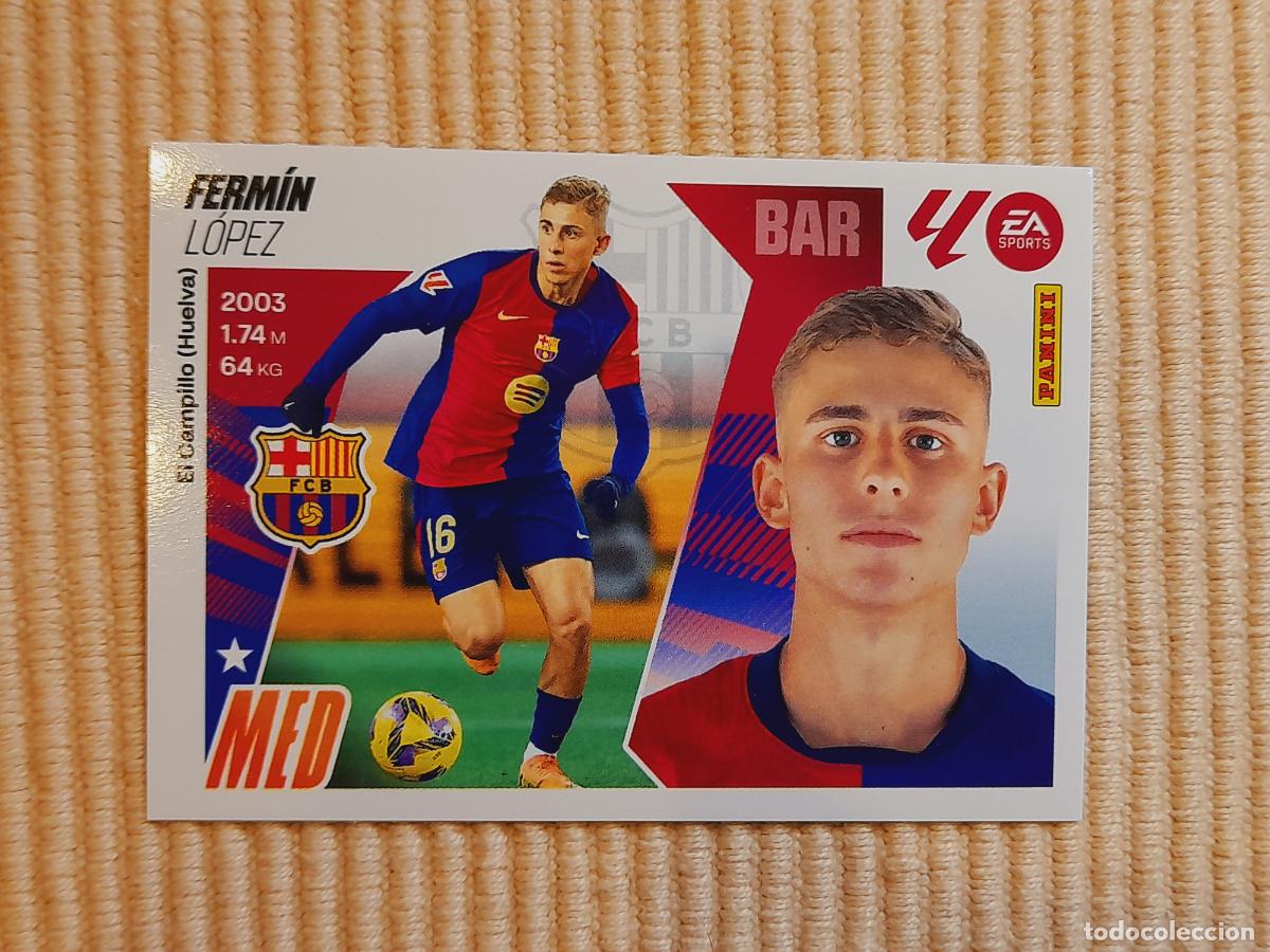Cromos de f&uacute;tbol: CROMO 13 FERMIN (FC BARCELONA) LIGA 25-26 2025 2026 &Aacute;LBUM ESTE