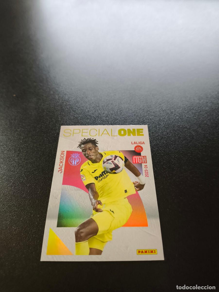 Cromos de f&uacute;tbol: 393 Nicol&aacute;s Jackson VILLARREAL SPECIAL ONE PANINI LIGA MEGACRACKS MGK 2023 2024 23 24 NO ESTE