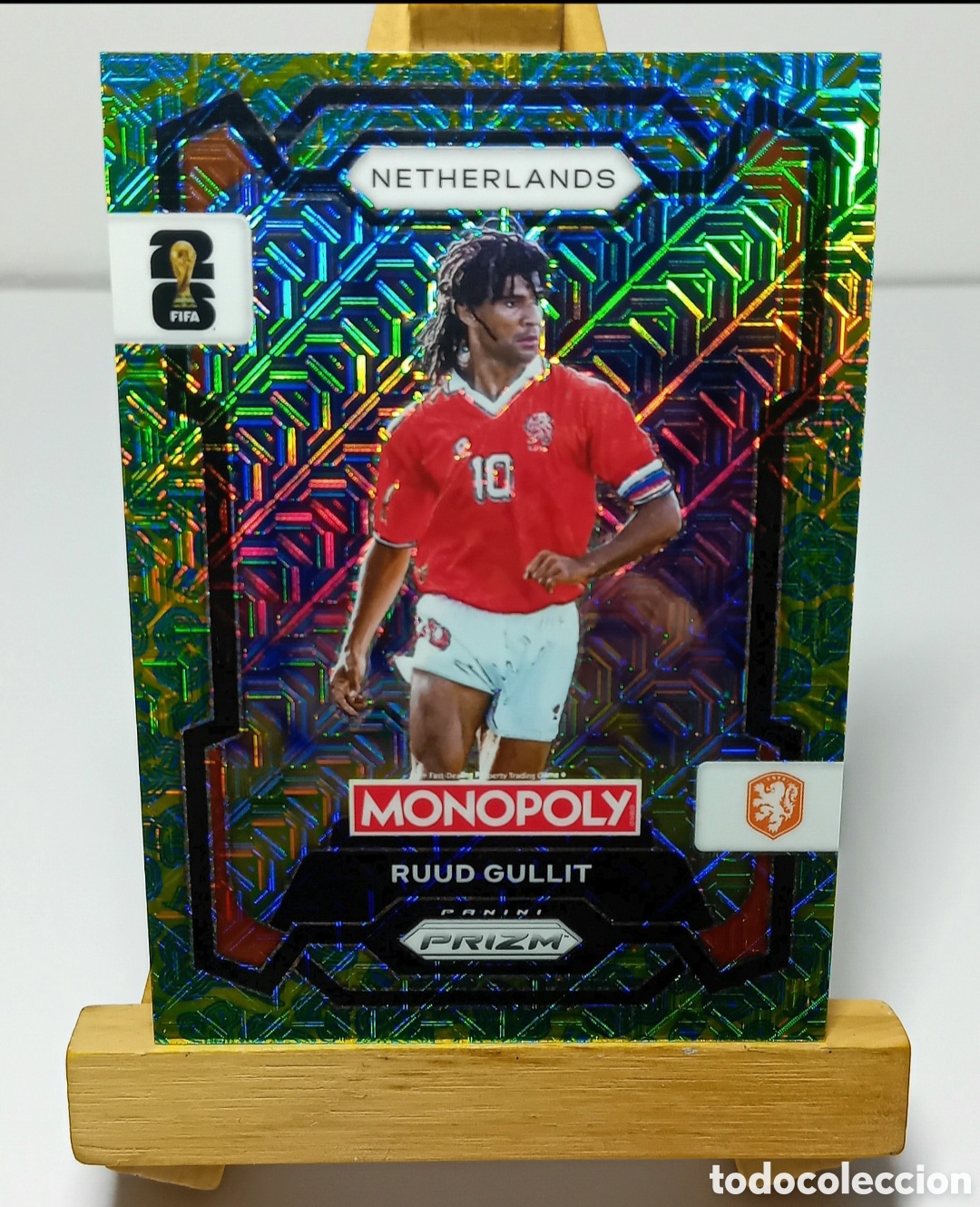 Cromos de f&uacute;tbol: RUUD GULLIT 2026 HOLANDA MONOPOLY HAT TRICK MOJO PRIZM PANINI.