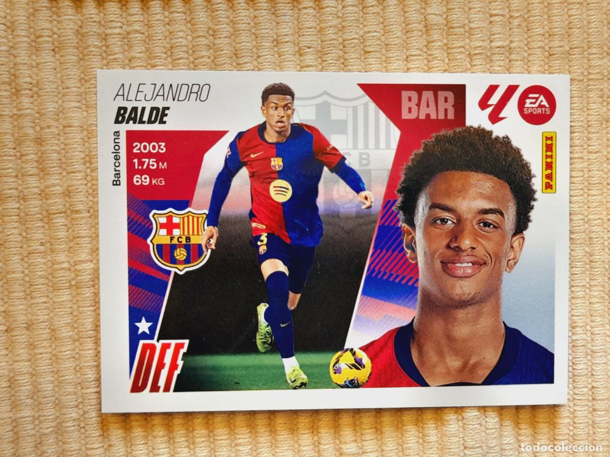 Cromos de f&uacute;tbol: CROMO 10A (10 A) BALDE (FC BARCELONA) LIGA 25-26 2025 2026 &Aacute;LBUM ESTE