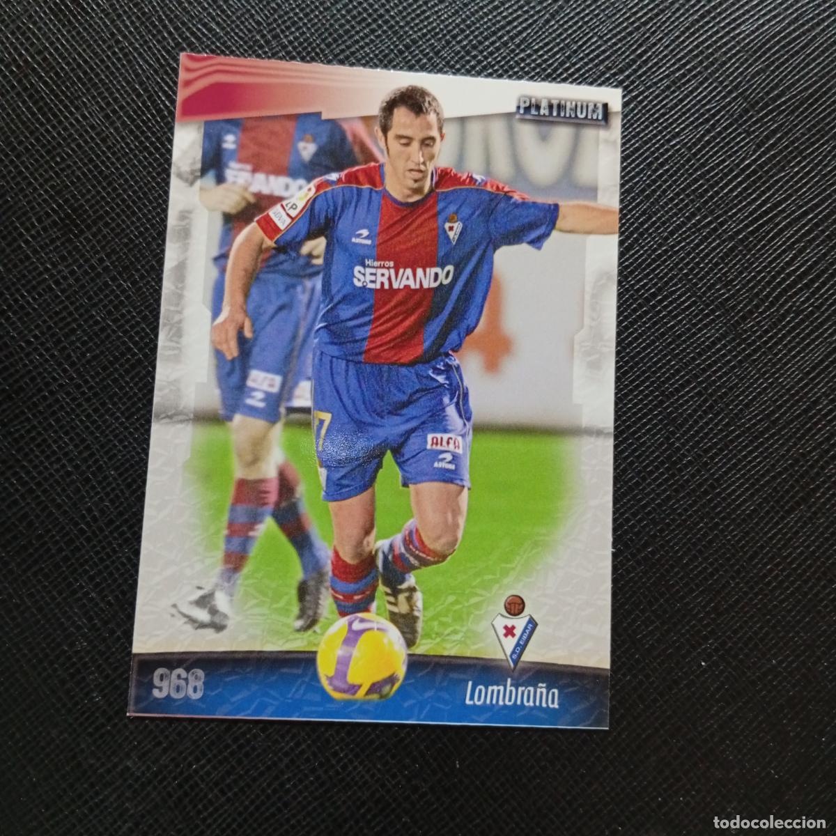 Cromos de f&uacute;tbol: 968 LOMBRA&Ntilde;A EIBAR MUNDICROMO QUIZ GAME 2008 2009 FUTBOL 08 09 - A212 PG45
