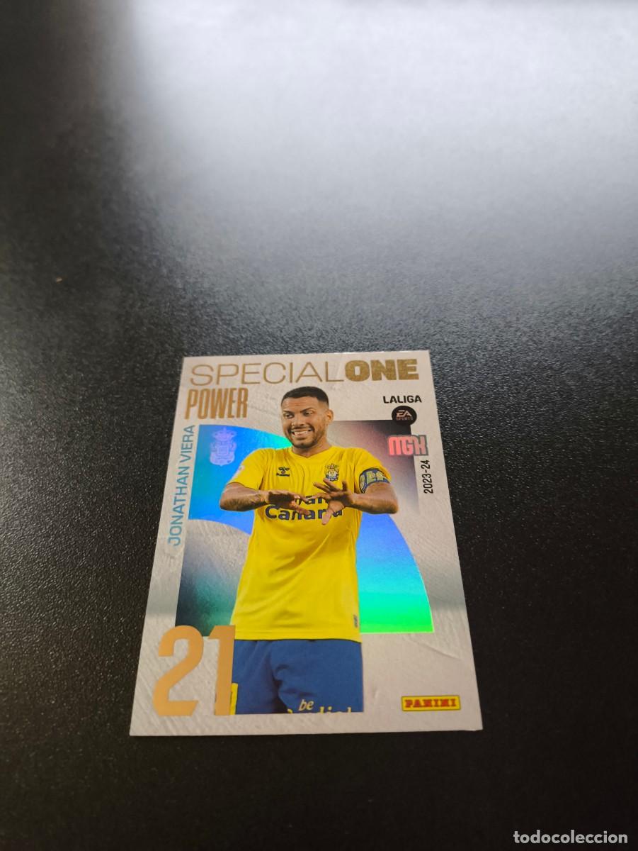 Cromos de f&uacute;tbol: 395 Jonathan Viera LAS PALMAS SPECIAL ONE POWER PANINI LIGA MEGACRACKS MGK 2023 2024 23 24 NO ESTE
