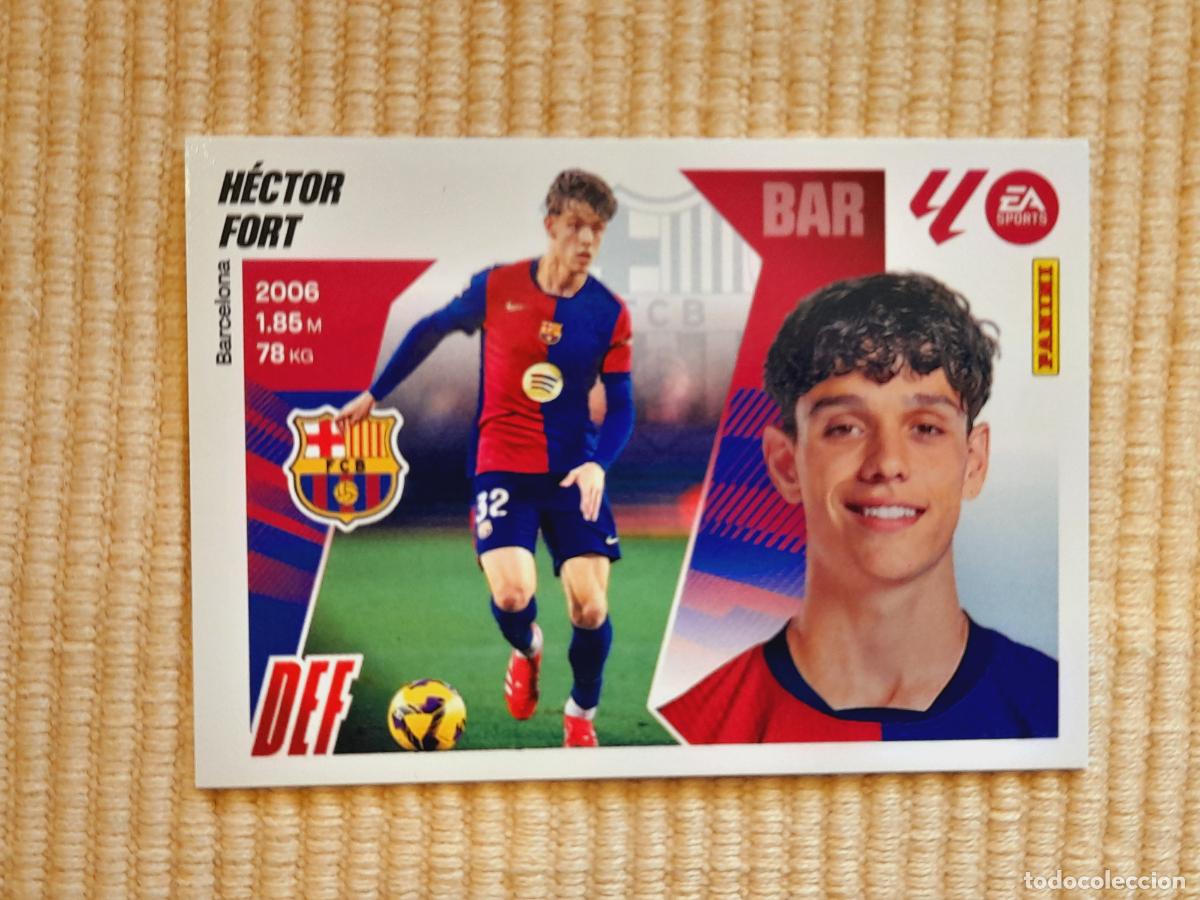 Cromos de f&uacute;tbol: CROMO 9B (9 B) HECTOR FORT (FC BARCELONA) LIGA 25-26 2025 2026 &Aacute;LBUM ESTE