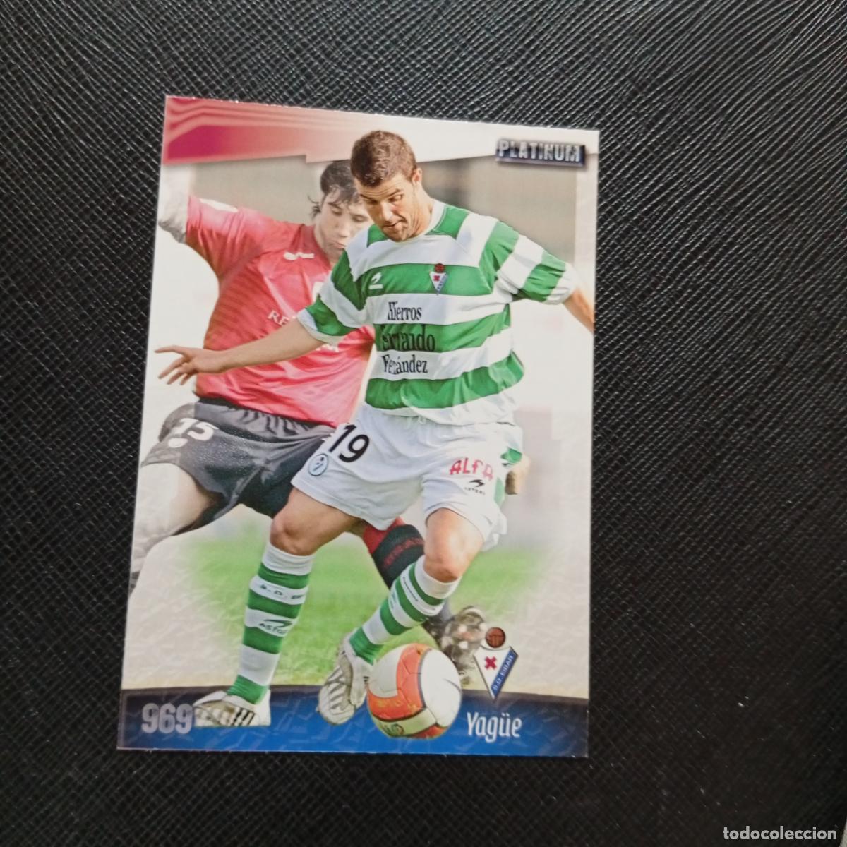 Cromos de f&uacute;tbol: 969 YAGUE EIBAR MUNDICROMO QUIZ GAME 2008 2009 FUTBOL 08 09 - A212 PG46