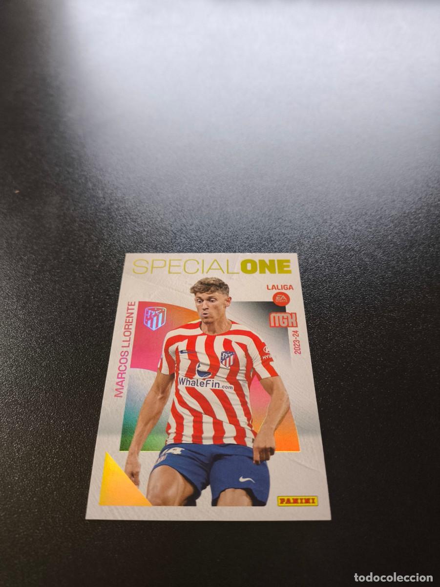 Cromos de f&uacute;tbol: 398 Marcos Llorente ATLETICO D MADRID SPECIAL ONE PANINI LIGA MEGACRACKS MGK 2023 2024 23 24 NO ESTE