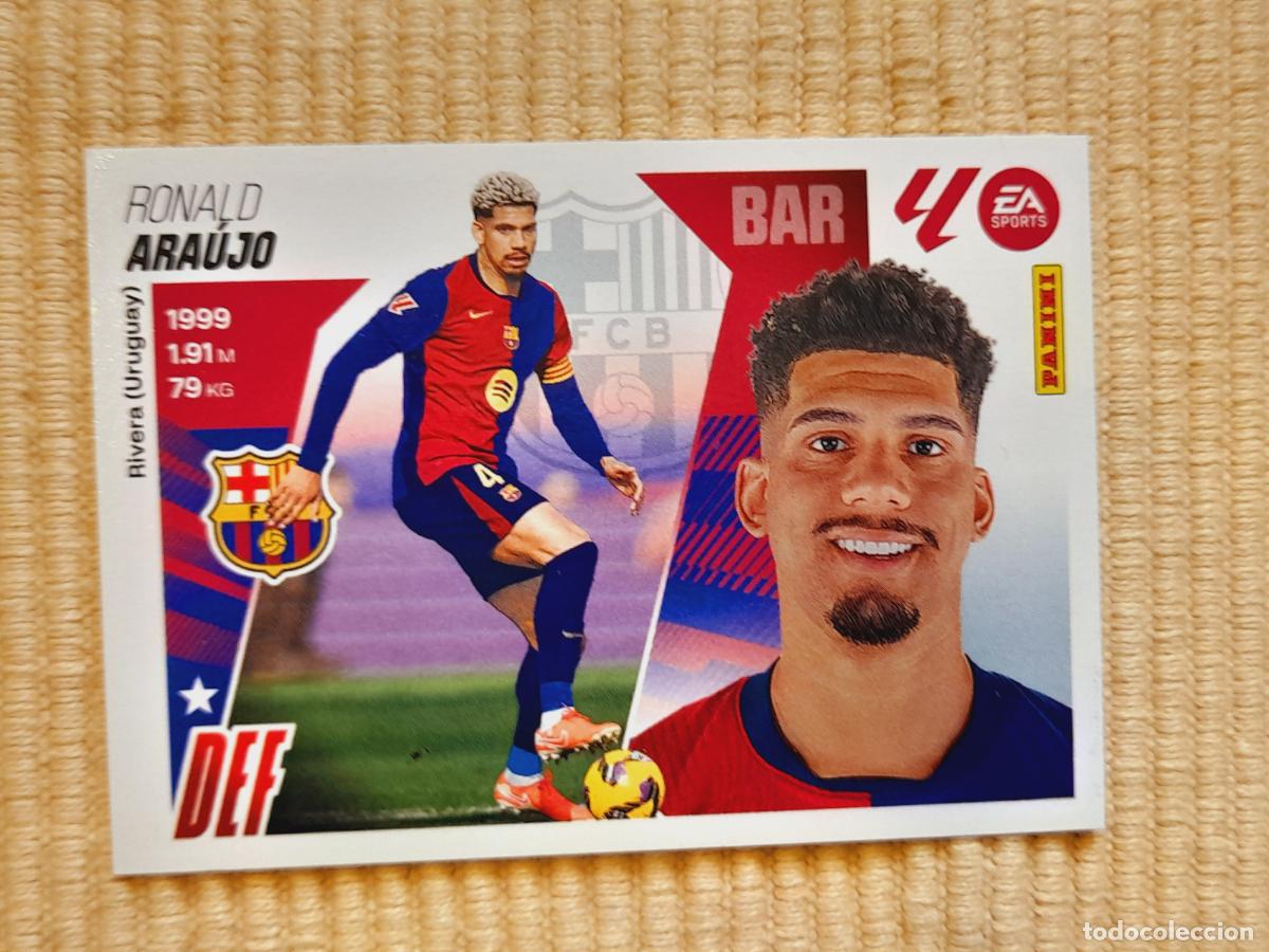 Cromos de f&uacute;tbol: CROMO 8A (8 A) ARAUJO (FC BARCELONA) LIGA 25-26 2025 2026 &Aacute;LBUM ESTE