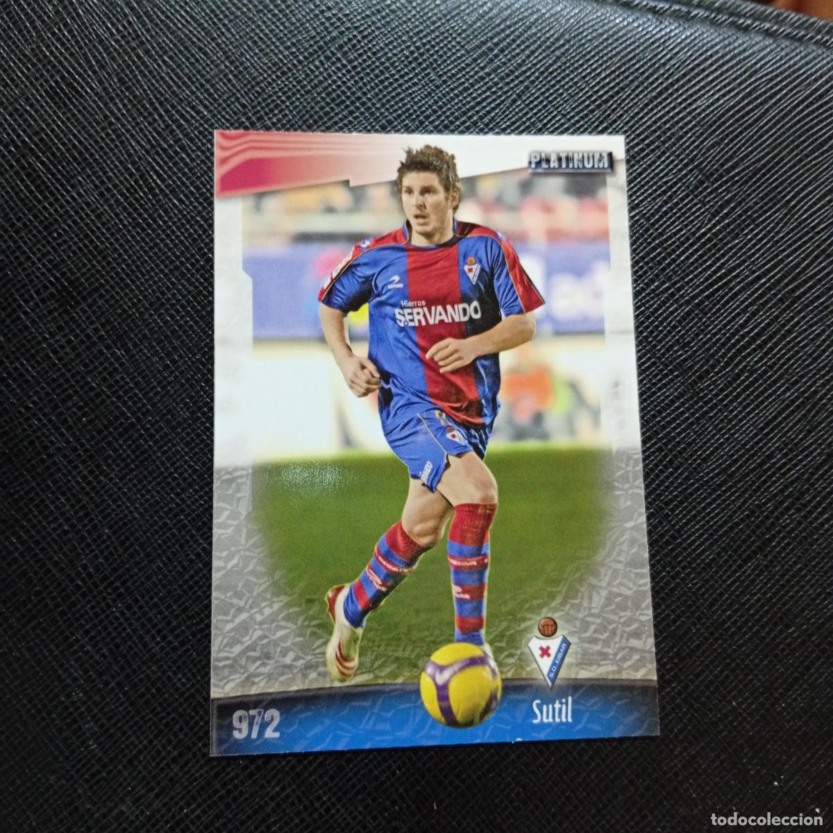 Cromos de f&uacute;tbol: 972 SUTIL EIBAR MUNDICROMO QUIZ GAME 2008 2009 FUTBOL 08 09 - A212 PG46