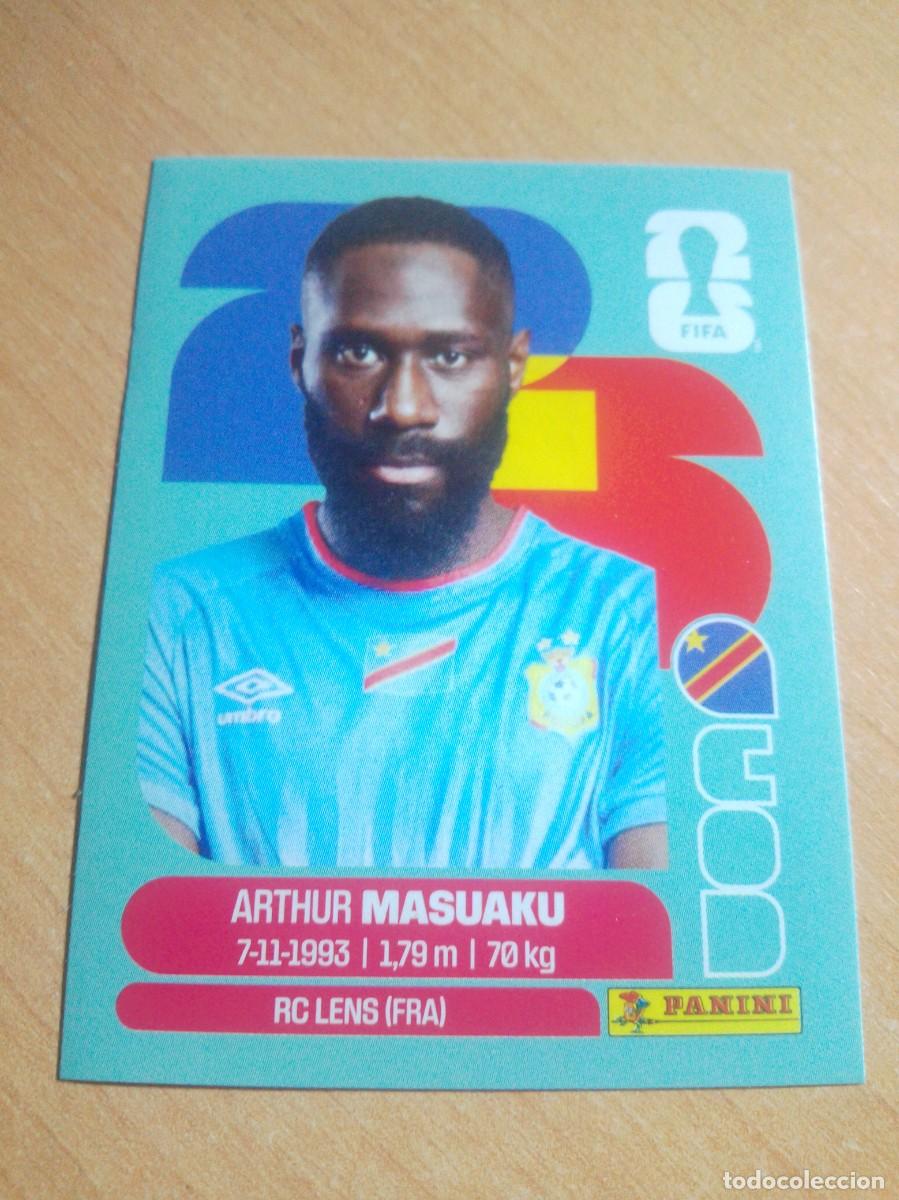 Cromos de f&uacute;tbol: MASUAKU CONGO COD 5 MUNDIAL FIFA WORLD CUP 2026 26 PANINI STICKERS NUEVO