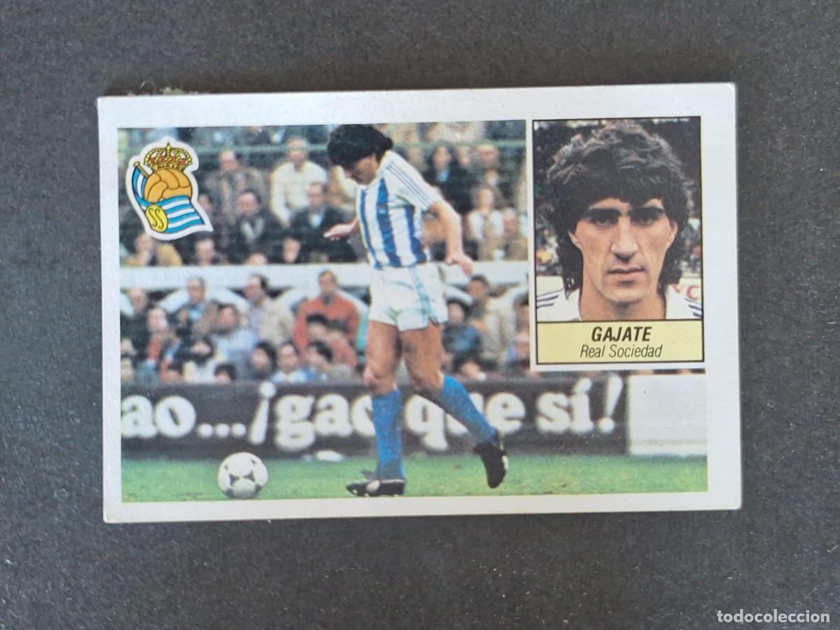 Cromos de f&uacute;tbol: L5 GAJATE REAL SOCIEDAD LIGA ESTE 1984 1985 84 85 DESPEGADO RECUPERADO
