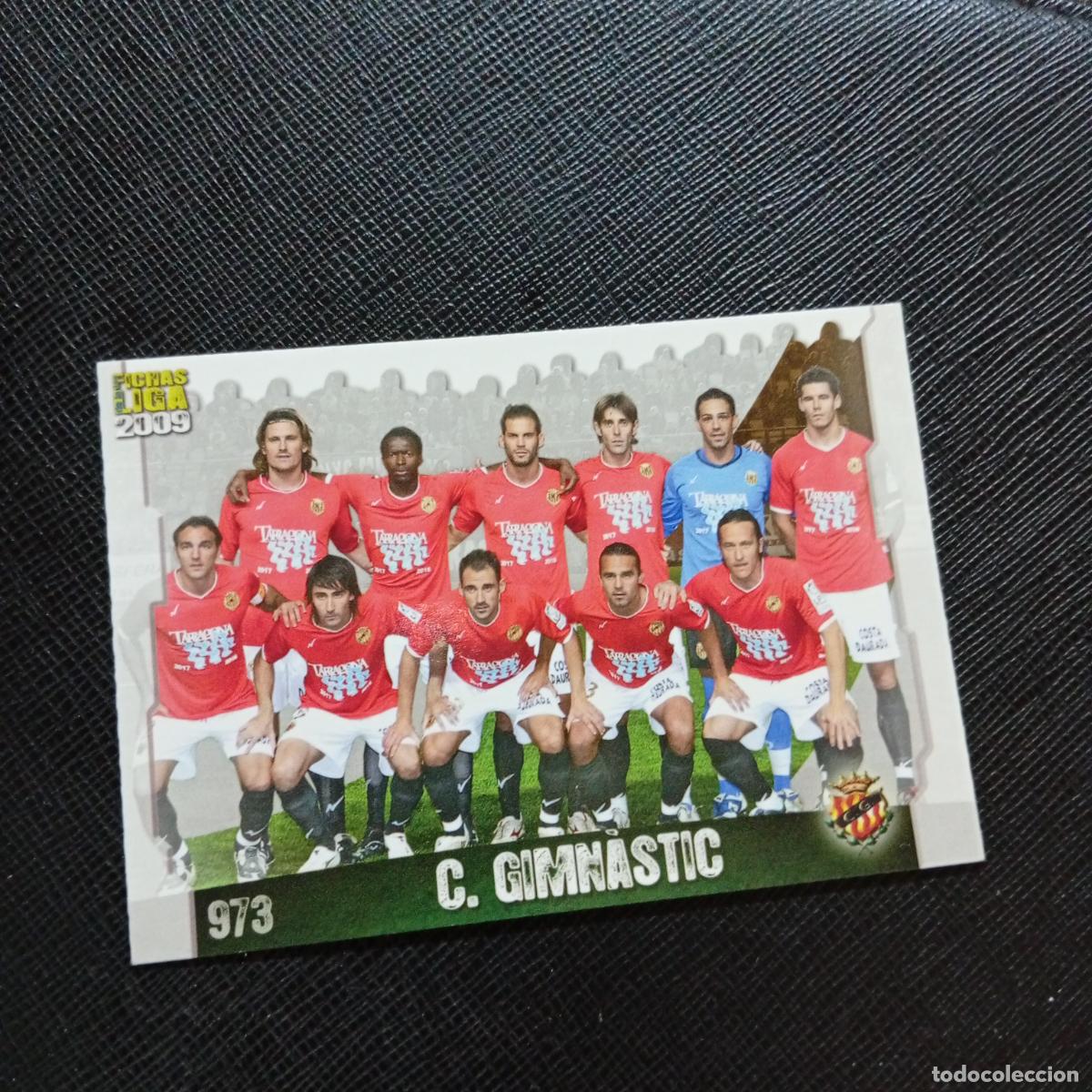 Cromos de f&uacute;tbol: 973 ALINEACION GIMNASTIC MUNDICROMO QUIZ GAME 2008 2009 FUTBOL 08 09 - A212 PG46