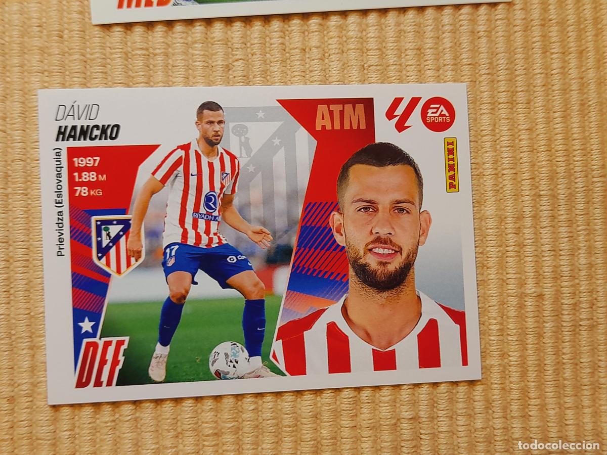 Cromos de f&uacute;tbol: CROMO 35 HANCKO (ULTIMOS FICHAJES) ATLETICO MADRID LIGA 25-26 2025 2026 &Aacute;LBUM ESTE
