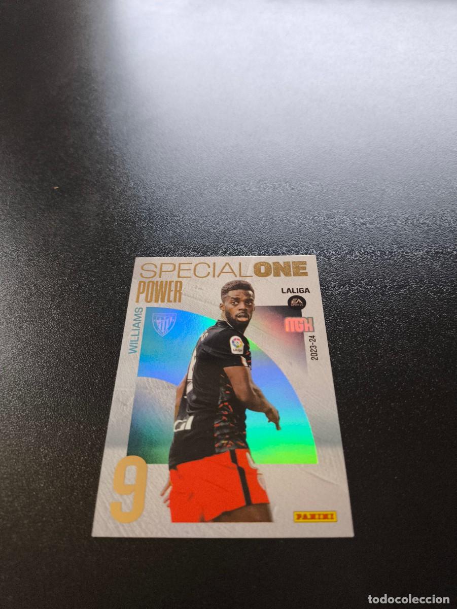 Cromos de f&uacute;tbol: 405 Williams ATHLETIC BILBAO SPECIAL ONE POWER PANINI LIGA MEGACRACKS MGK 2023 2024 23 24 NO ESTE