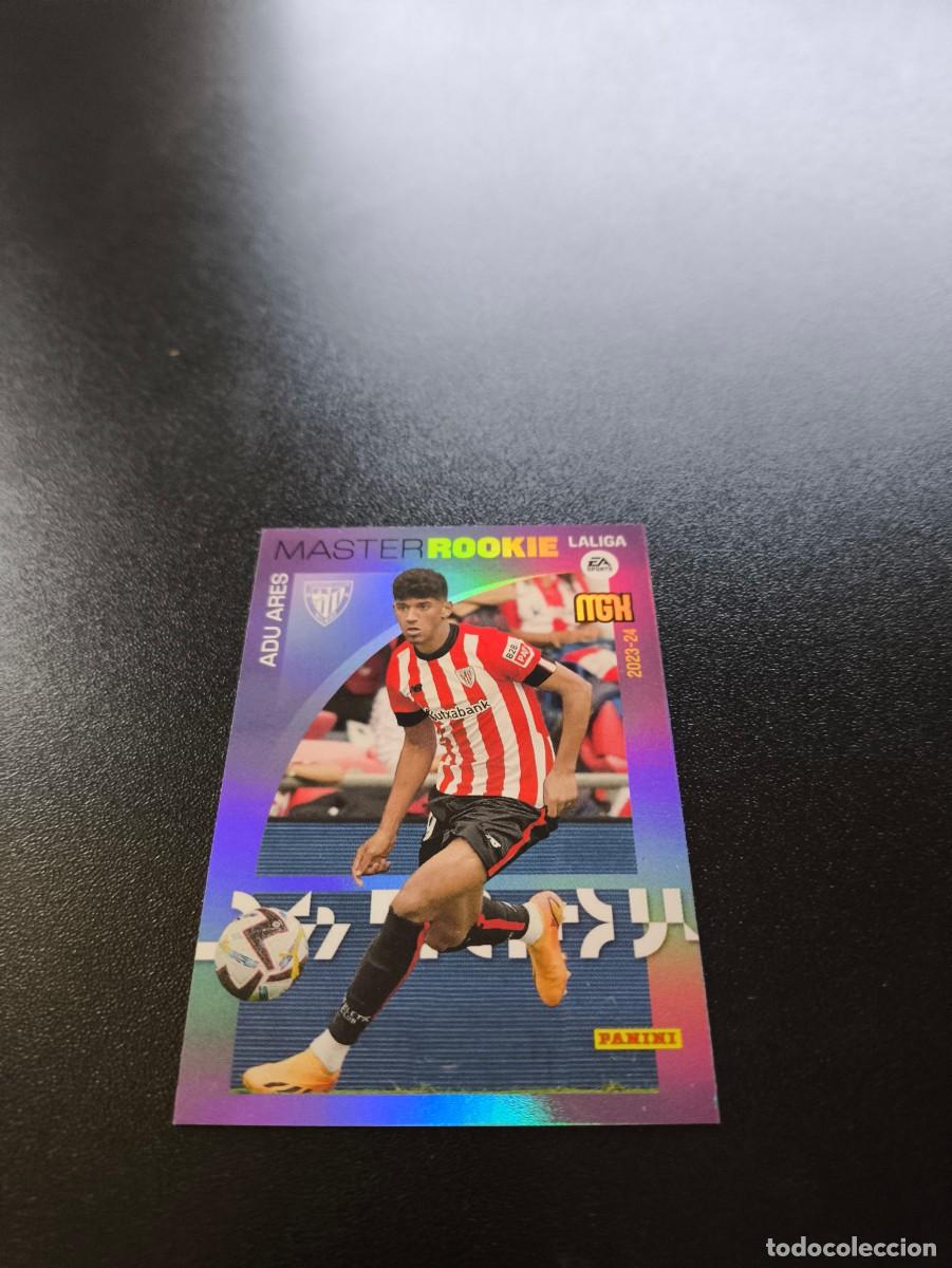 Cromos de f&uacute;tbol: 406 Adu Ares ATHLETIC DE BILBAO MASTER ROOKIE PANINI LIGA MEGACRACKS MGK 2023 2024 23 24 NO ESTE