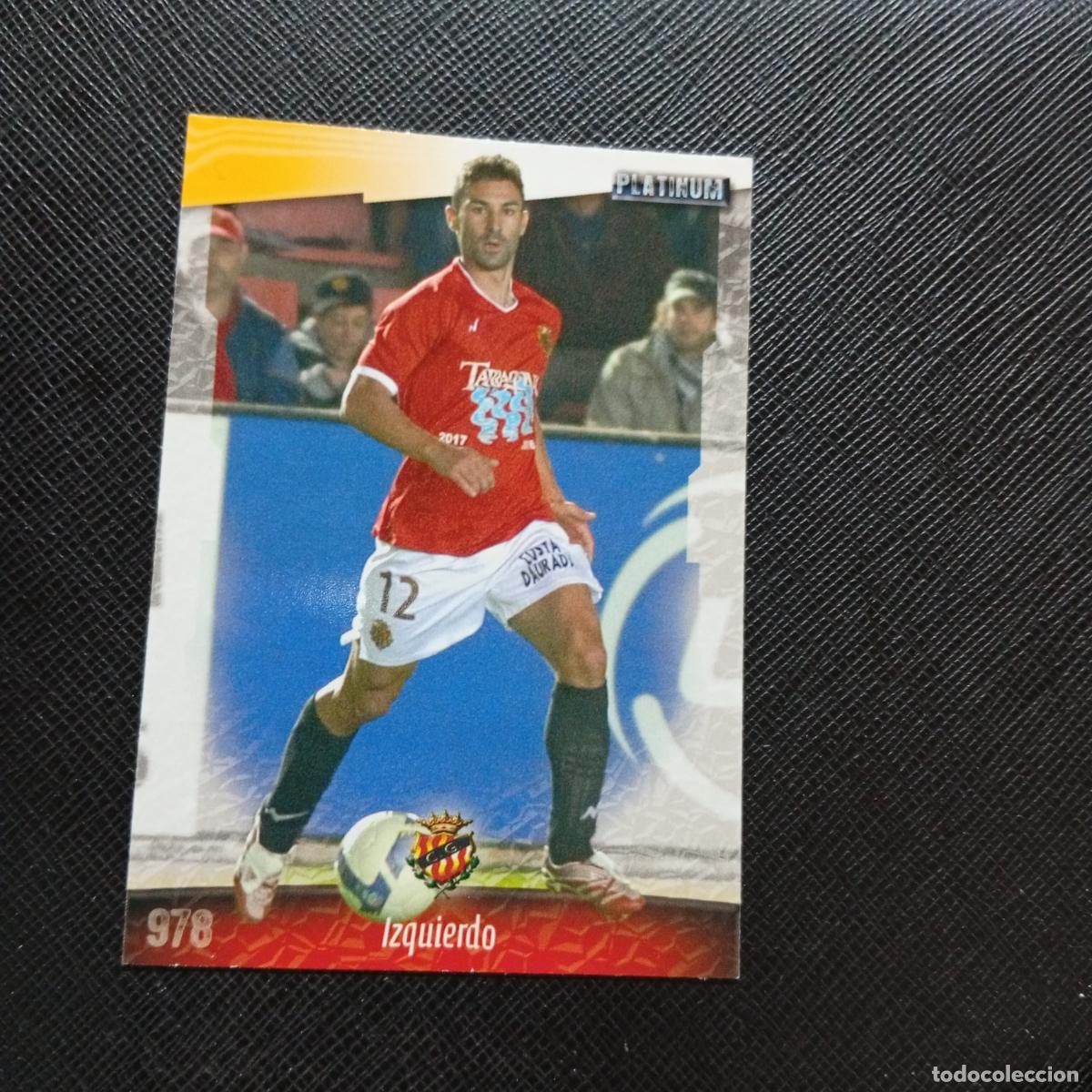 Cromos de f&uacute;tbol: 978 IZQUIERDO GIMNASTIC MUNDICROMO QUIZ GAME 2008 2009 FUTBOL 08 09 - A212 PG47